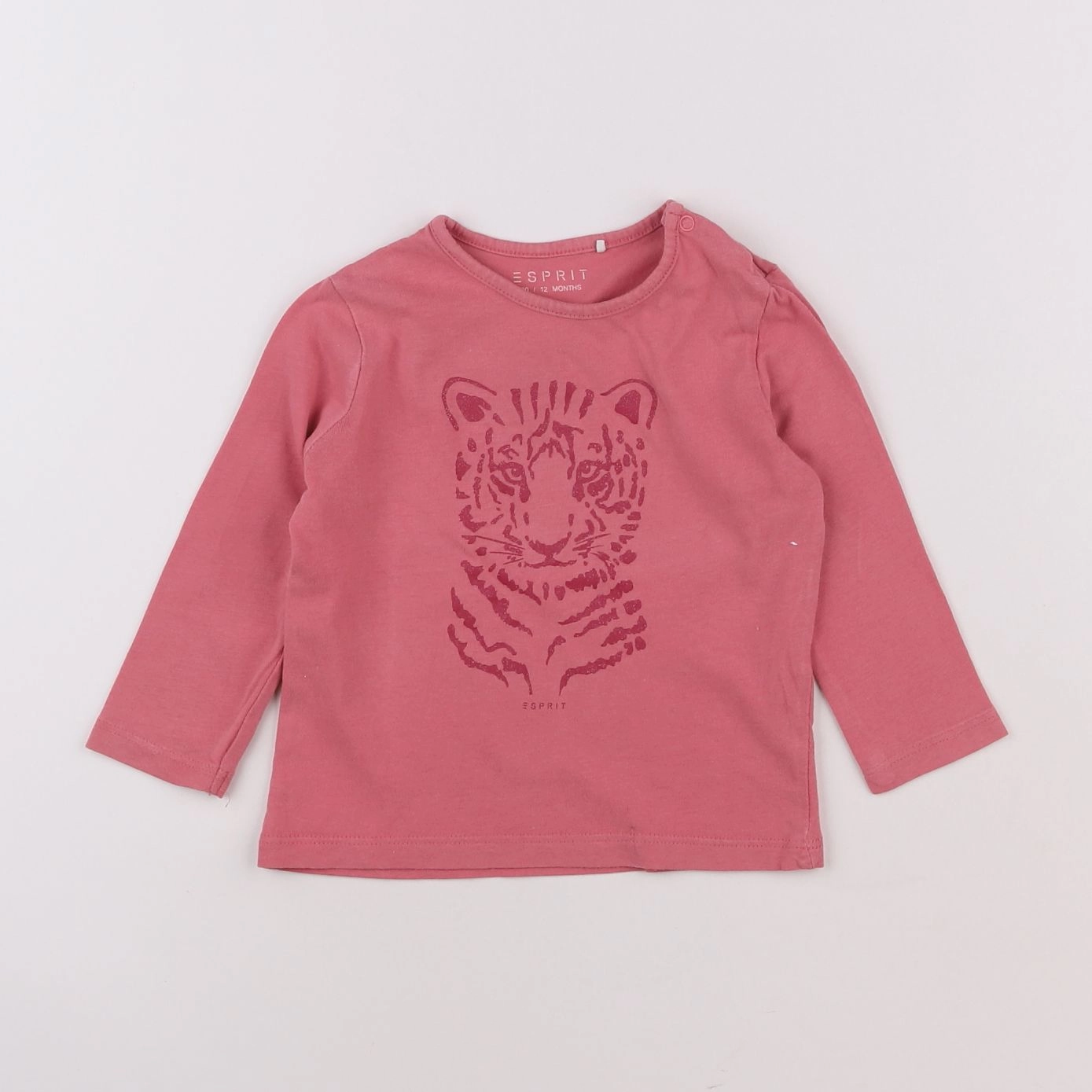 Esprit - tee-shirt rose - 12 mois