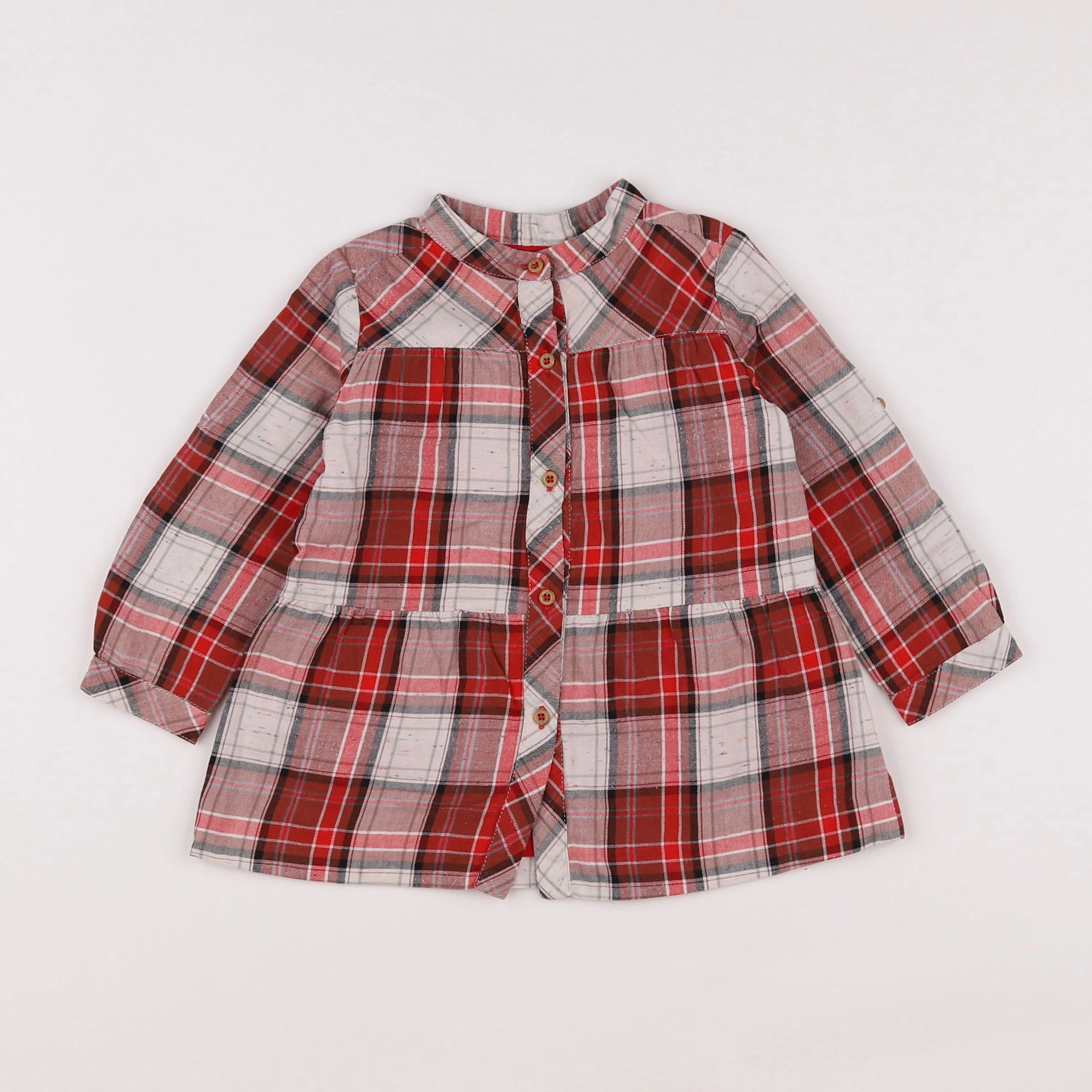 Zara - robe rouge - 9/12 mois