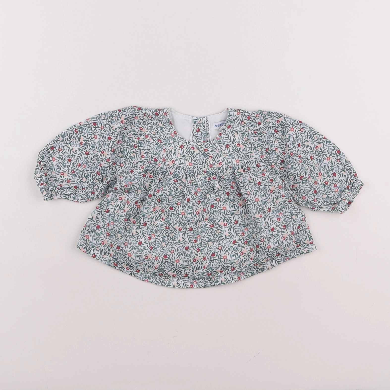 Vertbaudet - blouse multicolore - 3 mois