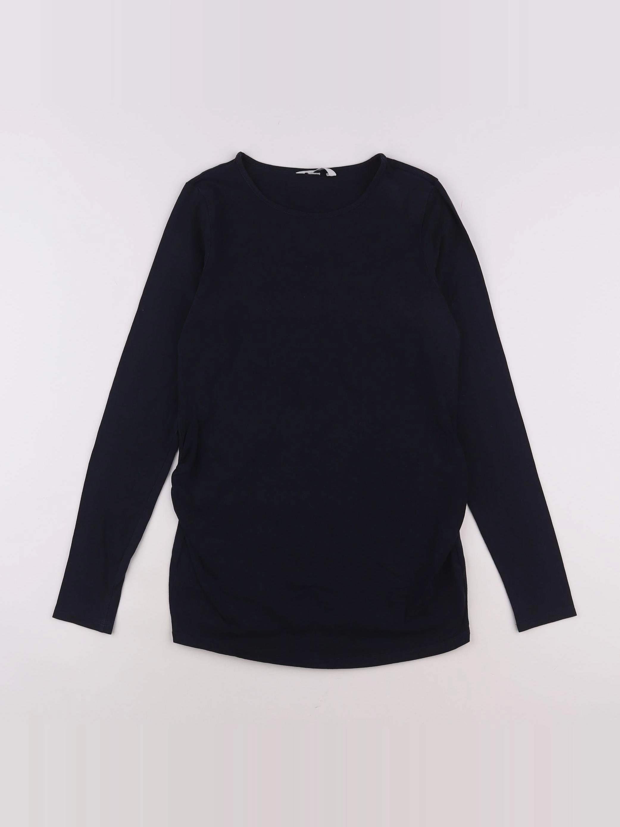H&M - tee-shirt grossesse bleu - 36