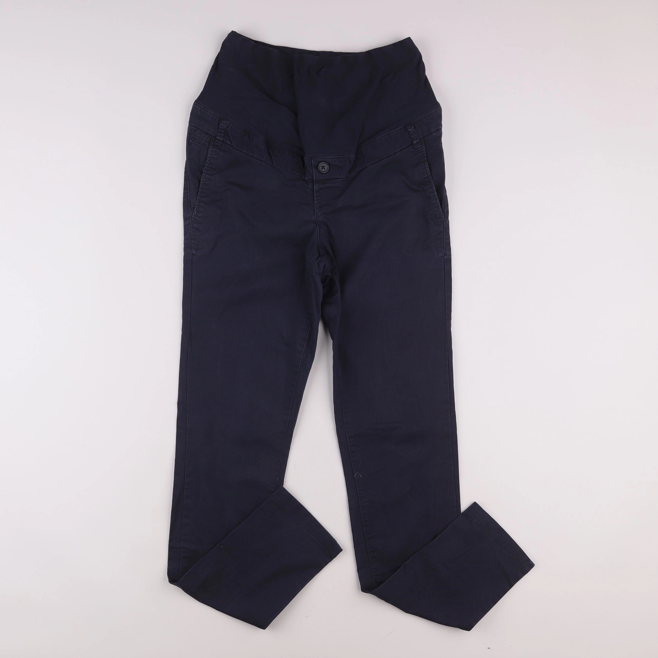 H&M - pantalon grossesse bleu - 36