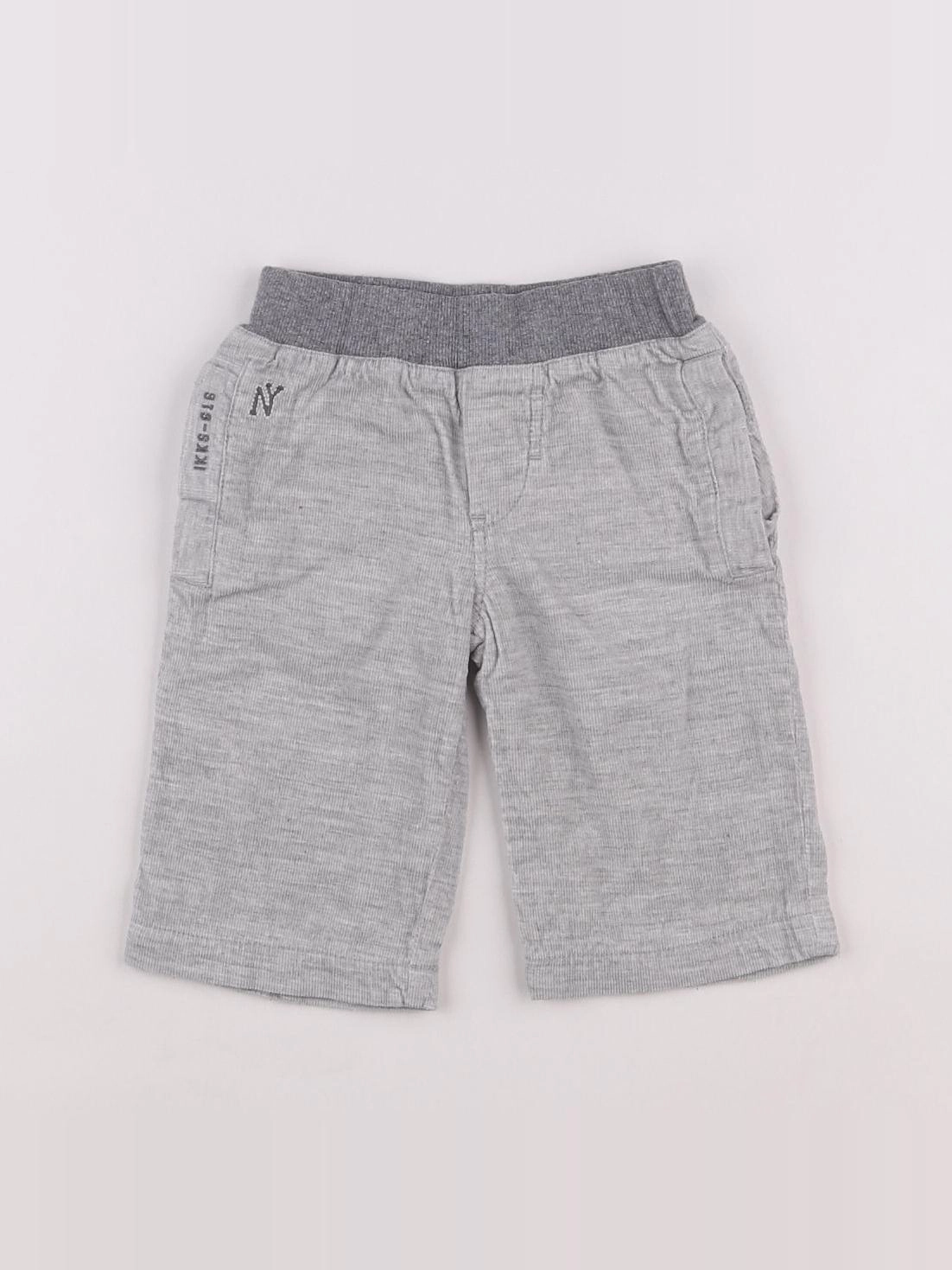 IKKS - pantalon gris - 3 mois