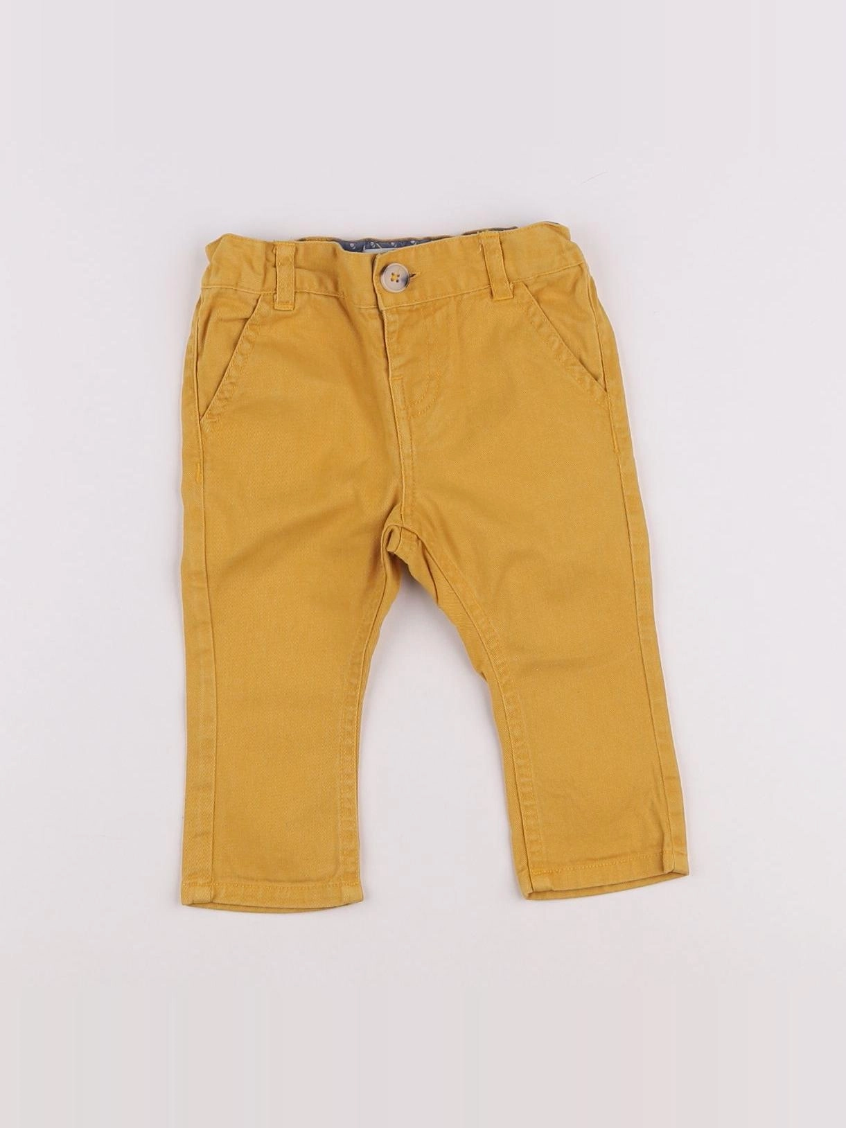 La Redoute - pantalon jaune - 6 mois