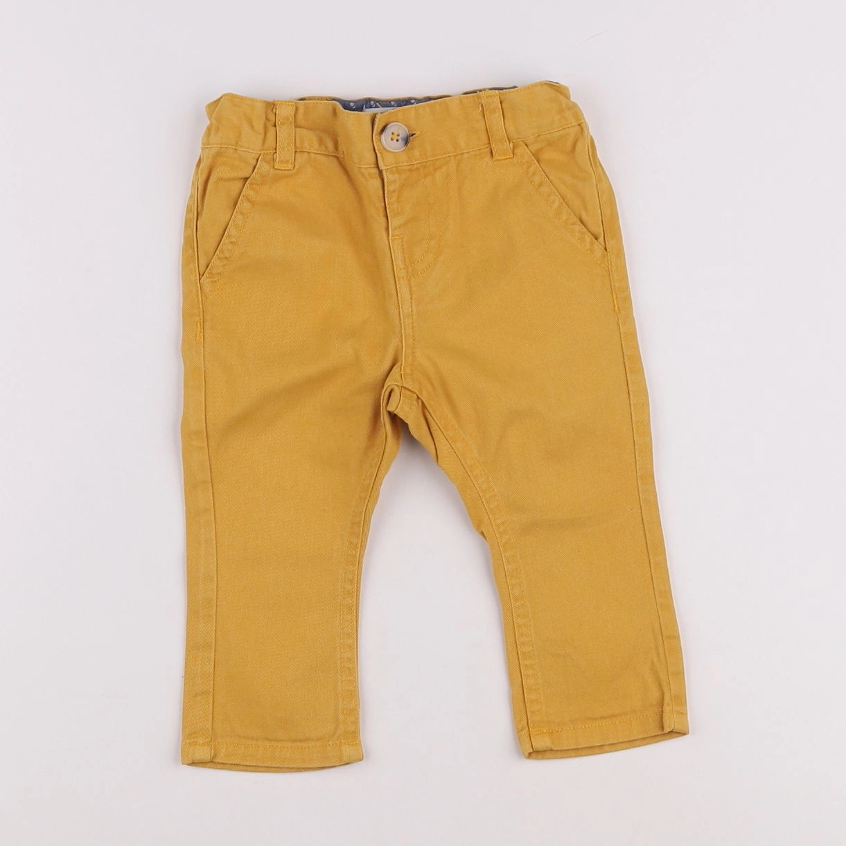 La Redoute - pantalon jaune - 6 mois