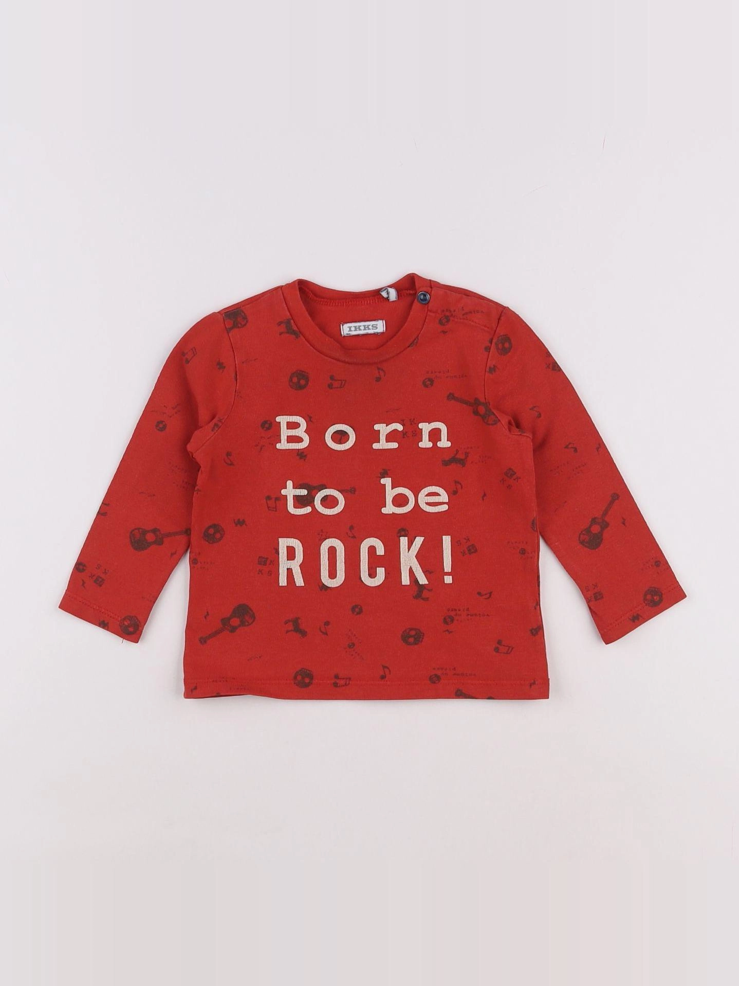 IKKS - tee-shirt rouge - 12 mois