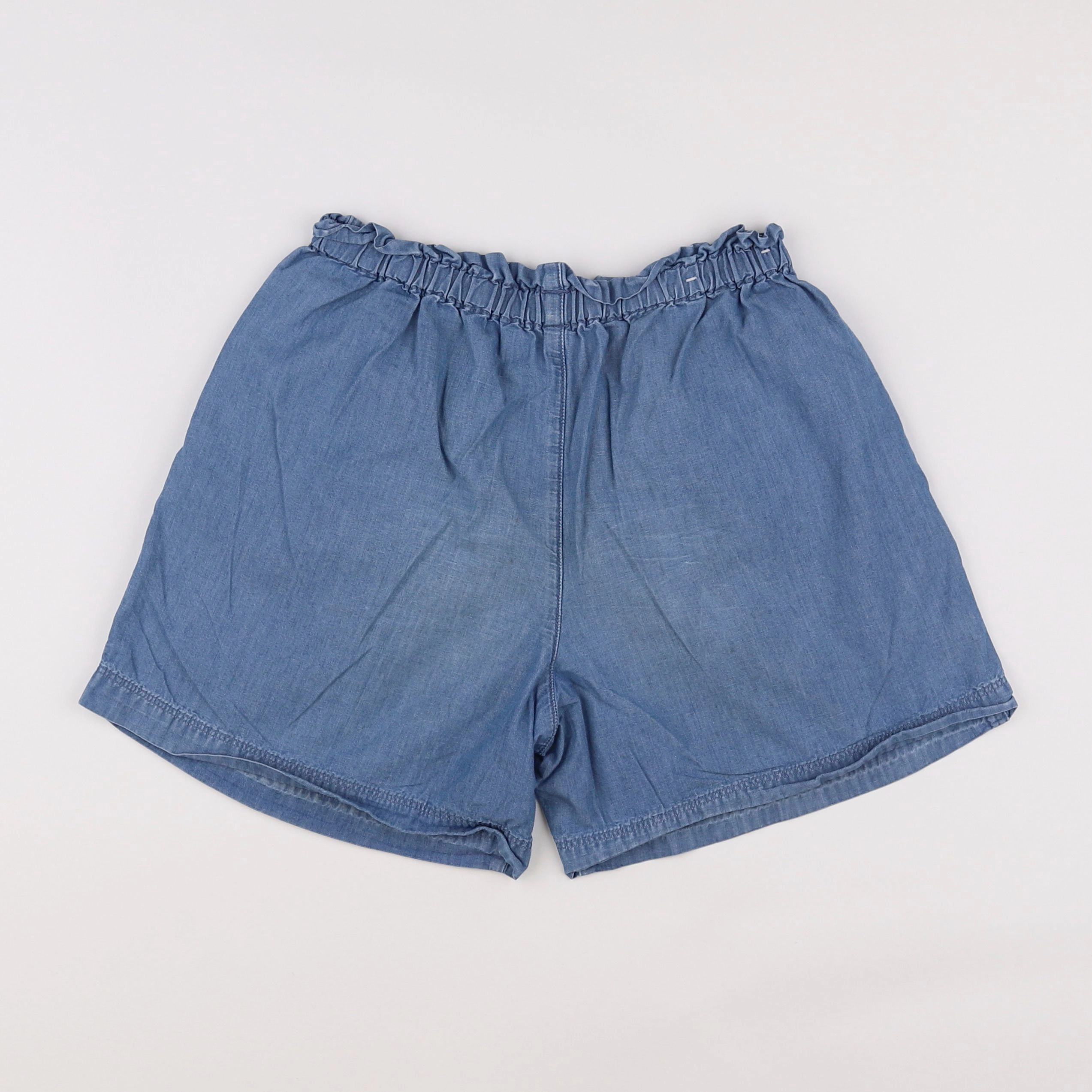 Uniqlo - short bleu - 9/10 ans