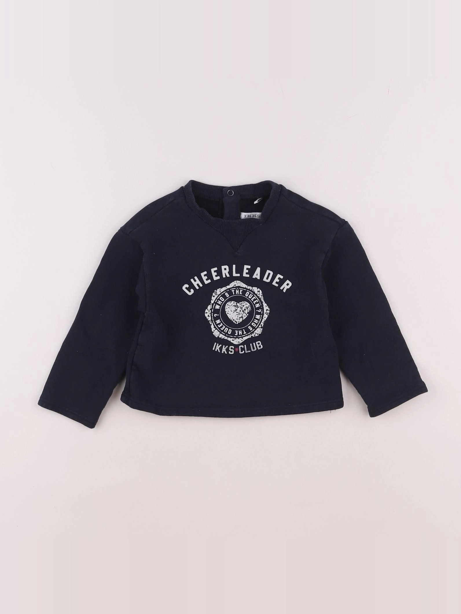 IKKS - sweat bleu - 2 ans