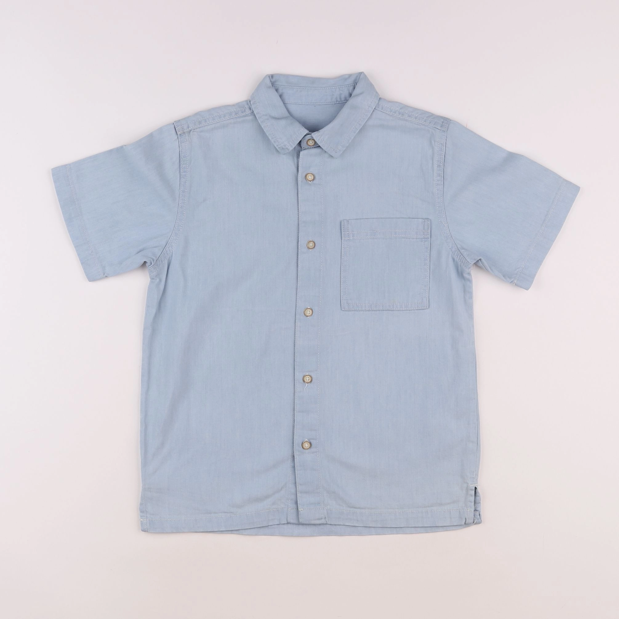 Zara - chemise bleu - 8 ans