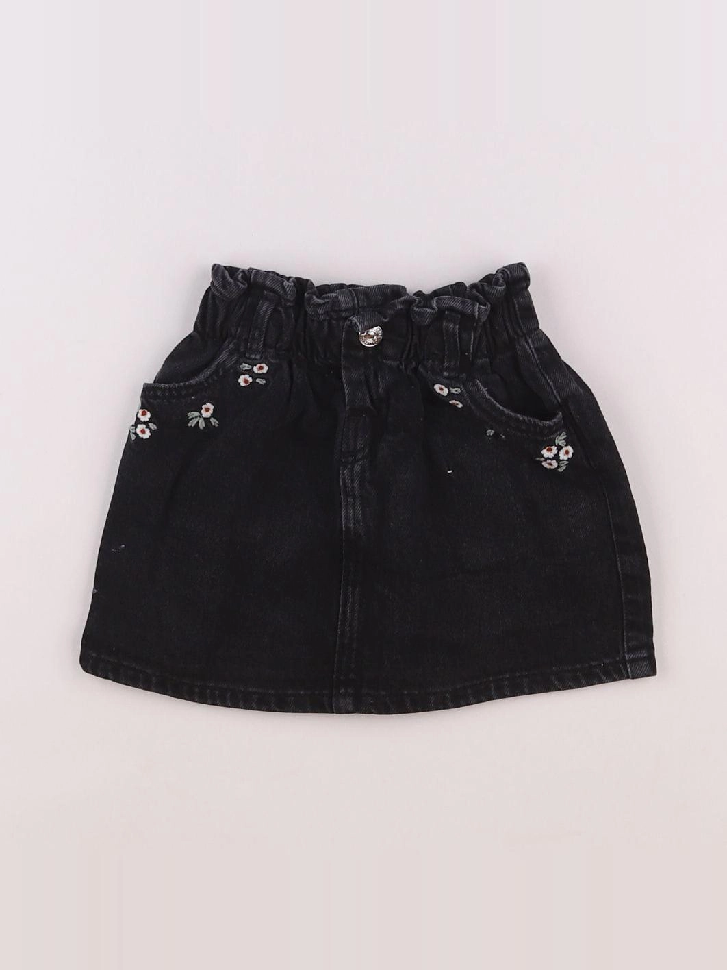 Zara - jupe noir - 12/18 mois