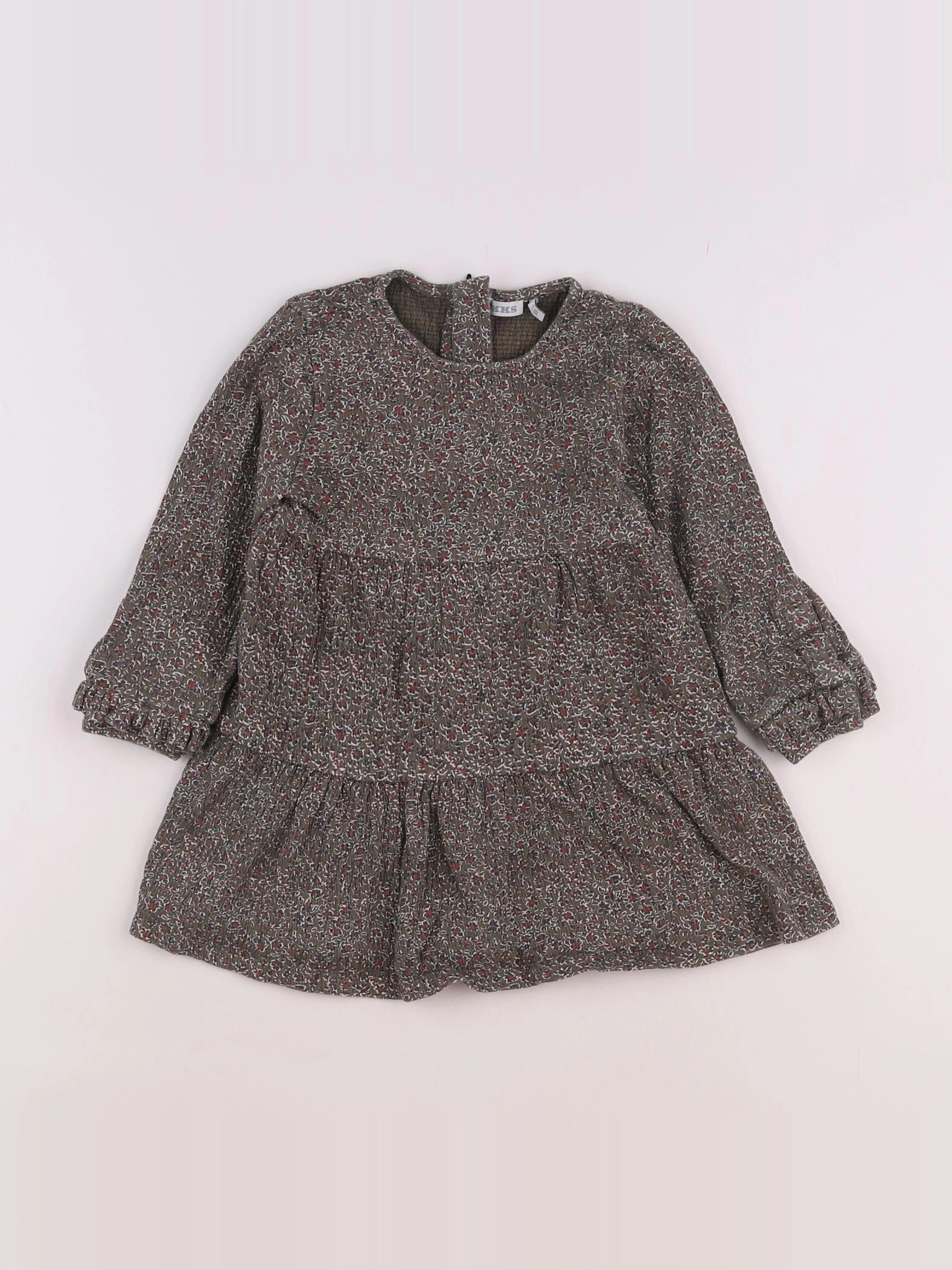 IKKS - robe vert - 2 ans