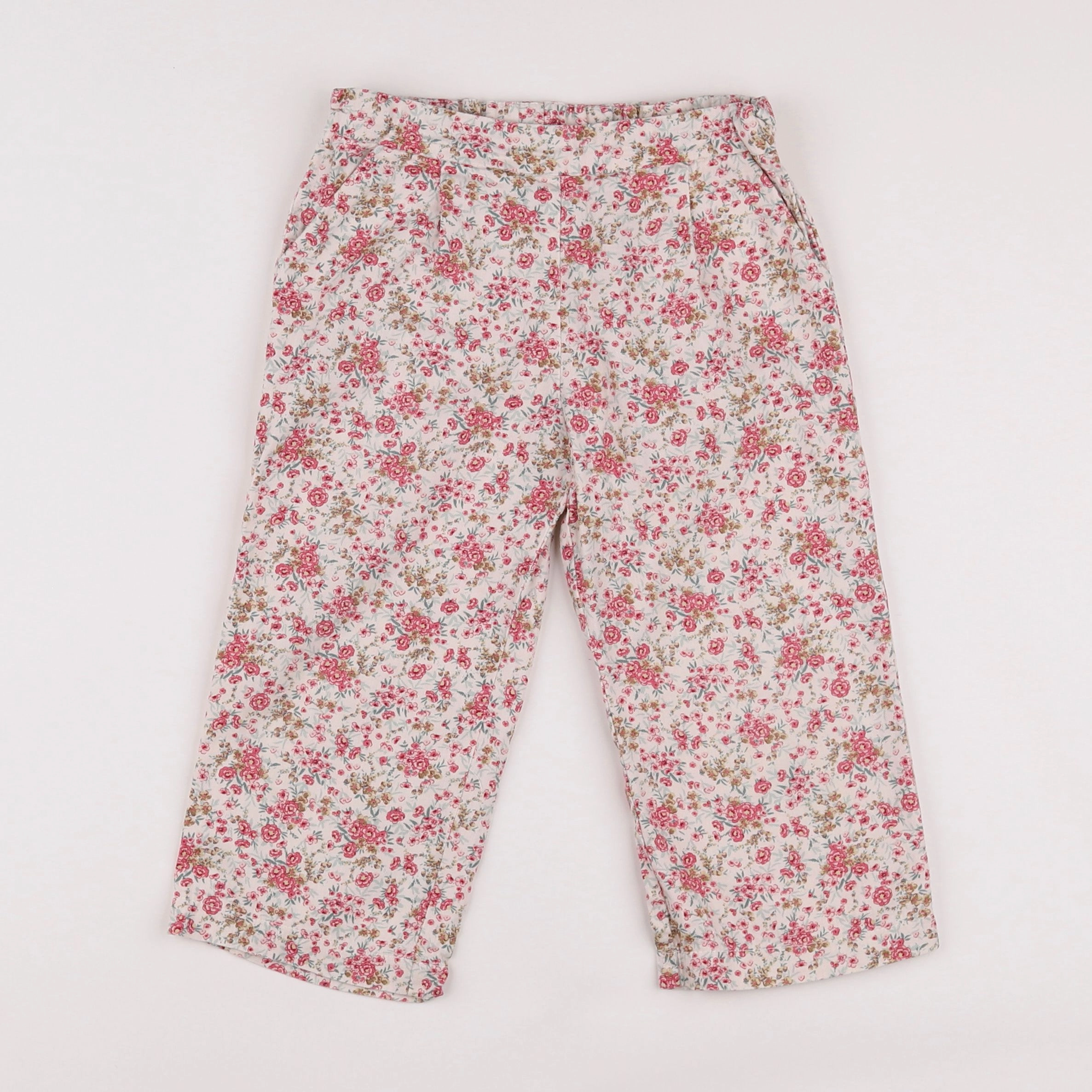 Frangin Frangine - pantalon rose - 4 ans