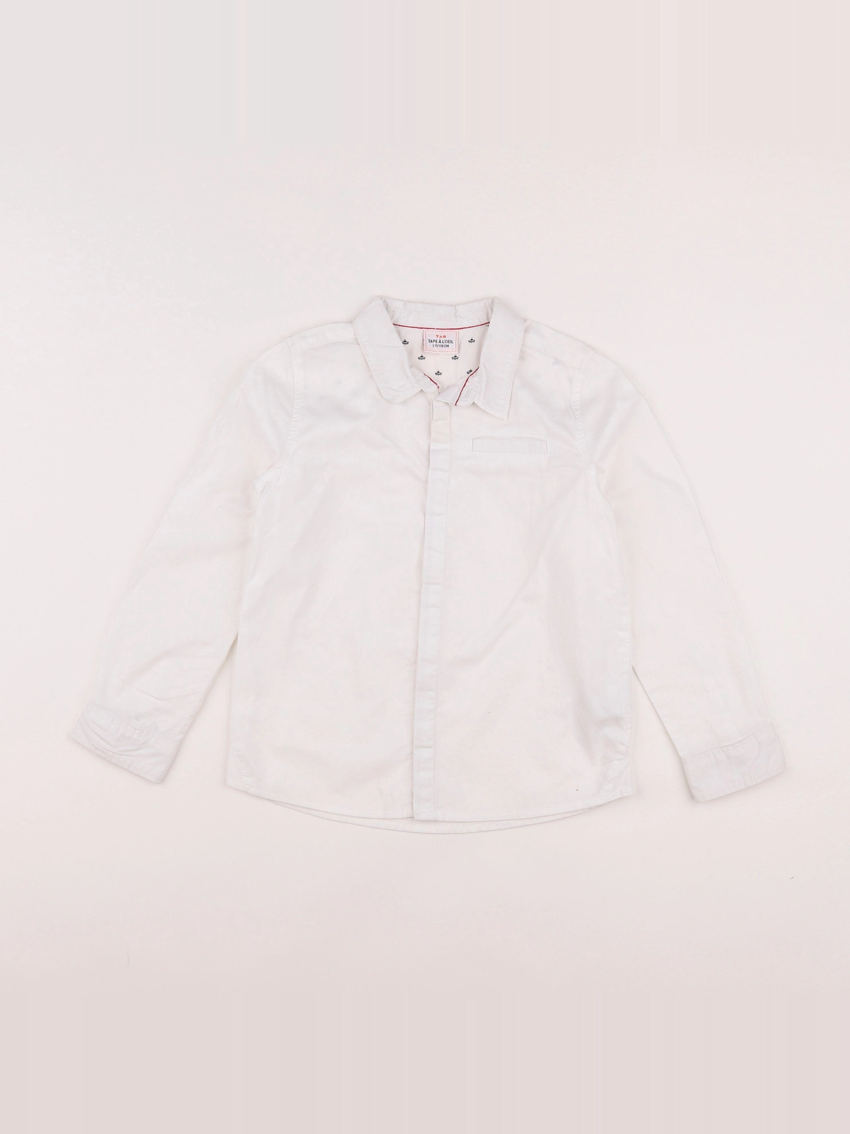 Tape à l'oeil - chemise blanc - 5 ans