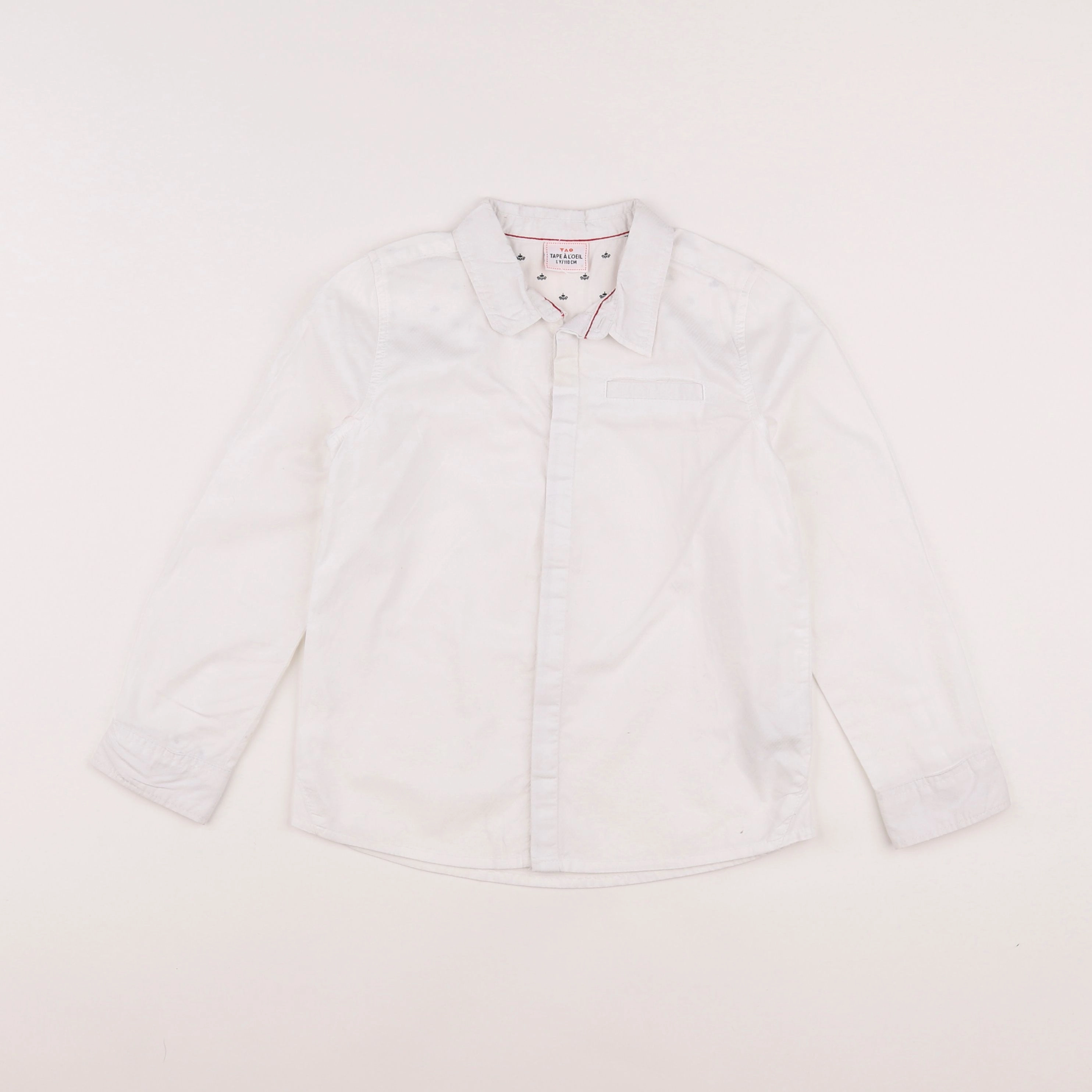 Tape à l'oeil - chemise blanc - 5 ans