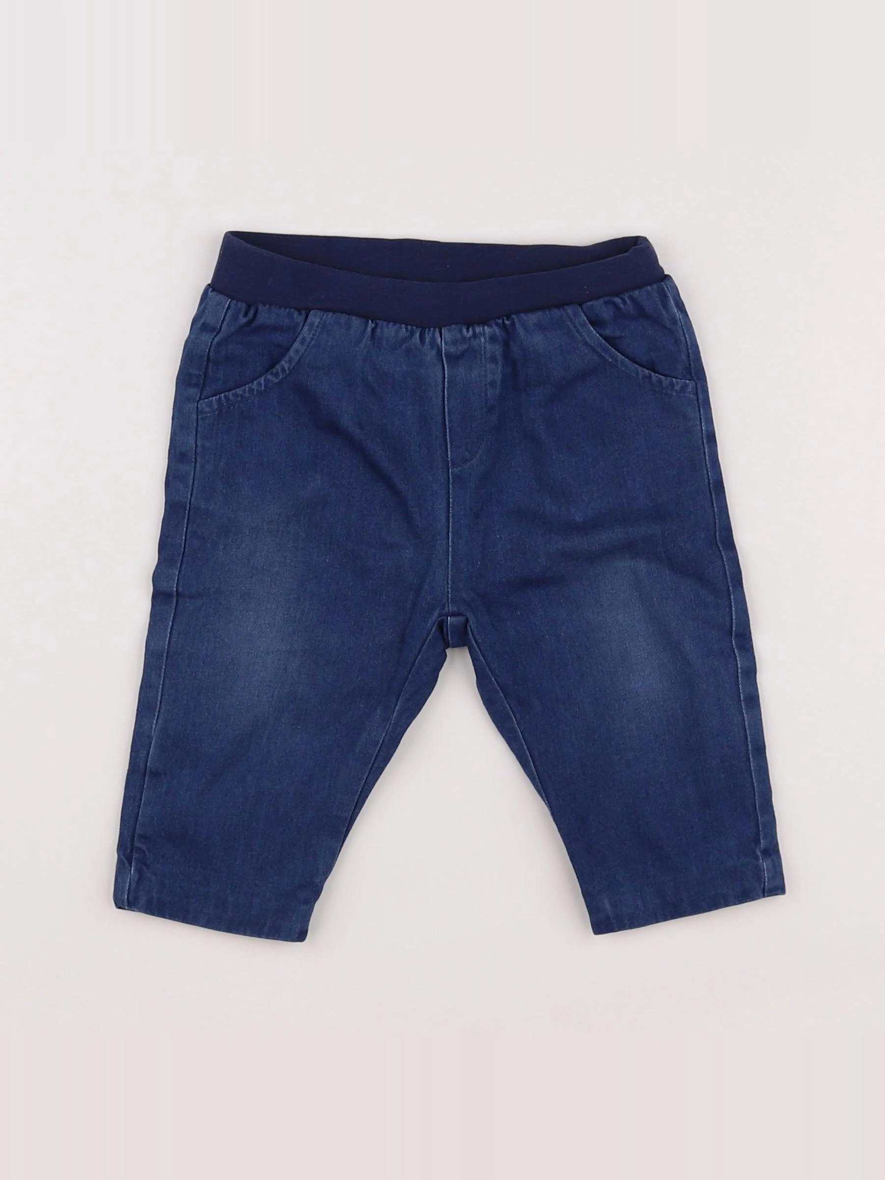 Jacadi - pantalon bleu - 12 mois