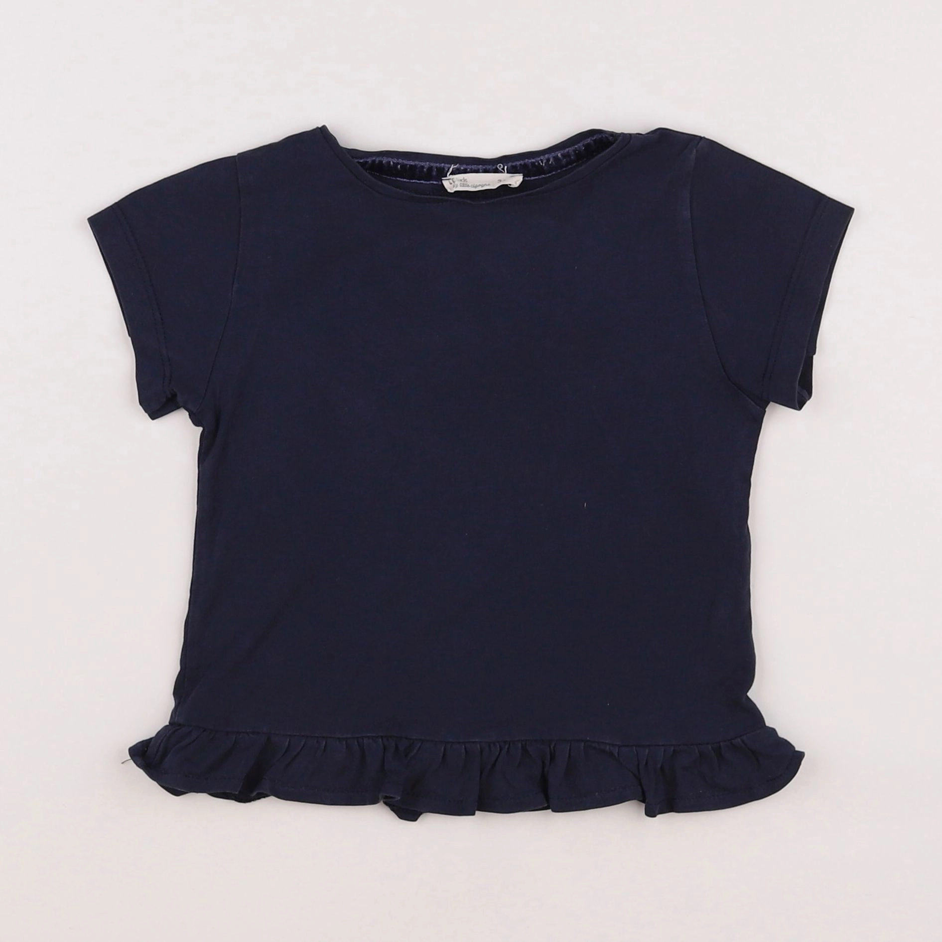 Little Cigogne - tee-shirt bleu - 3 ans