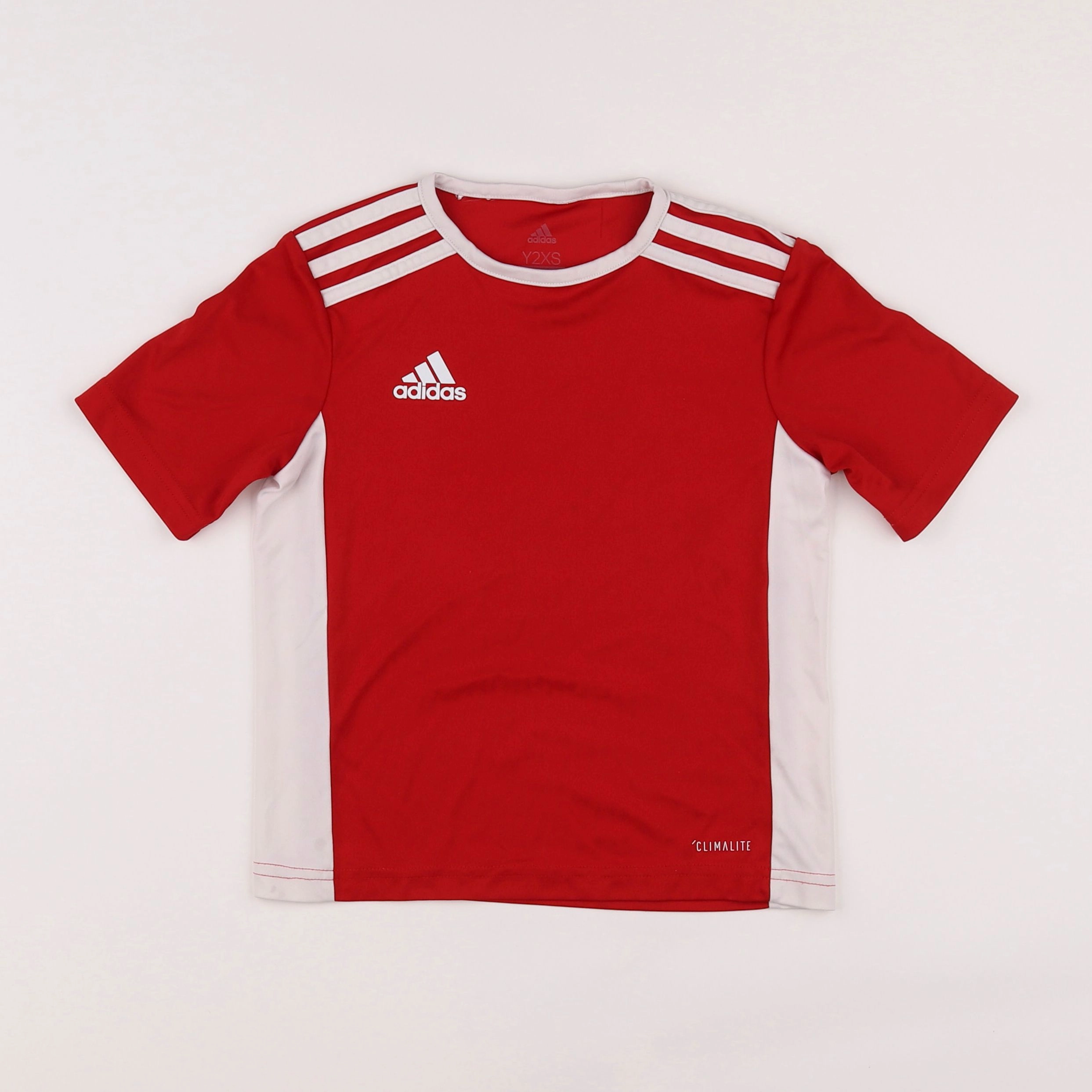 Adidas - tee-shirt de sport rouge - 5/6 ans