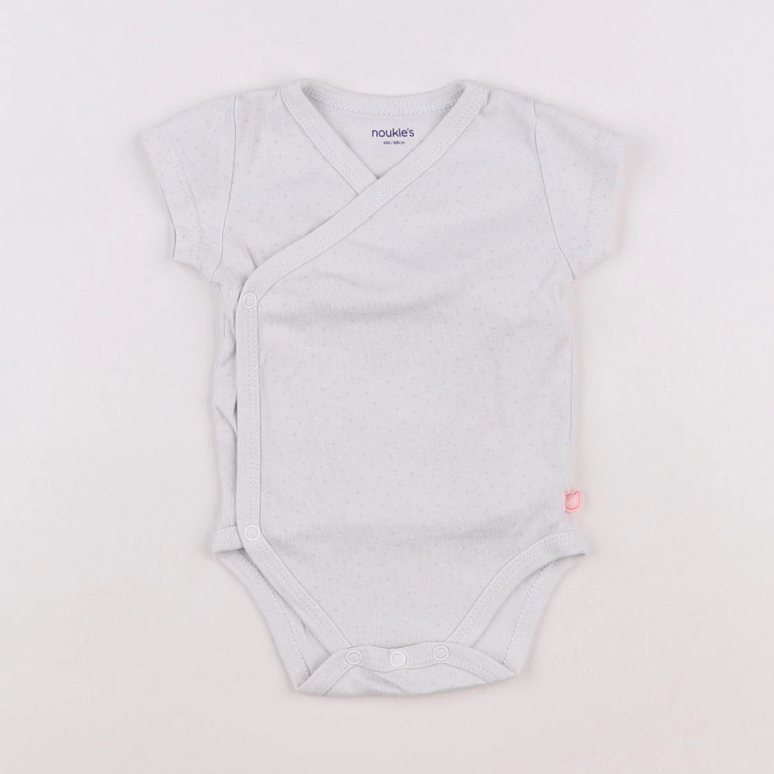 Noukie's - body gris - 6 mois