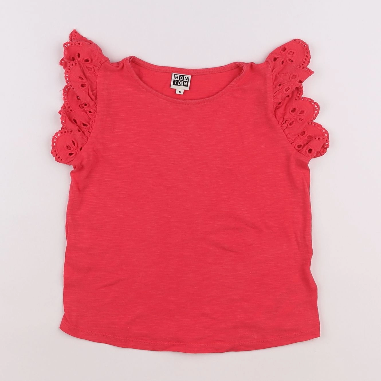 Bonton - tee-shirt rose - 6 ans