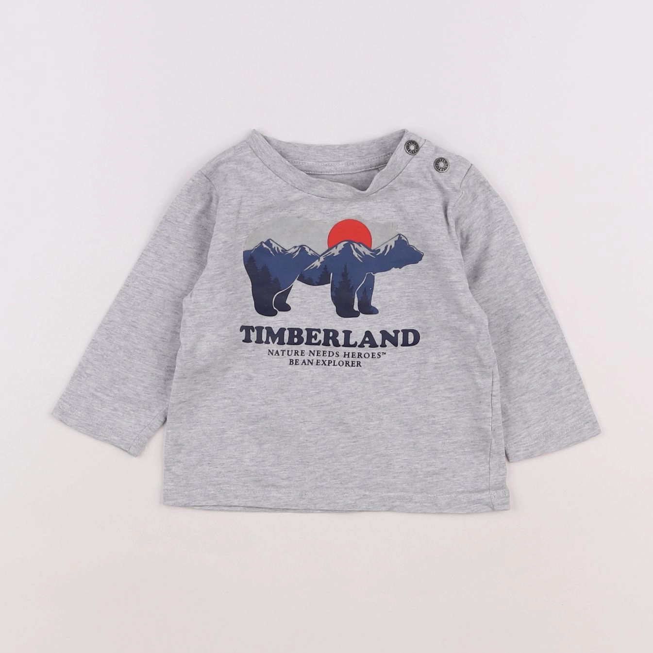 Timberland - tee-shirt gris - 12 mois