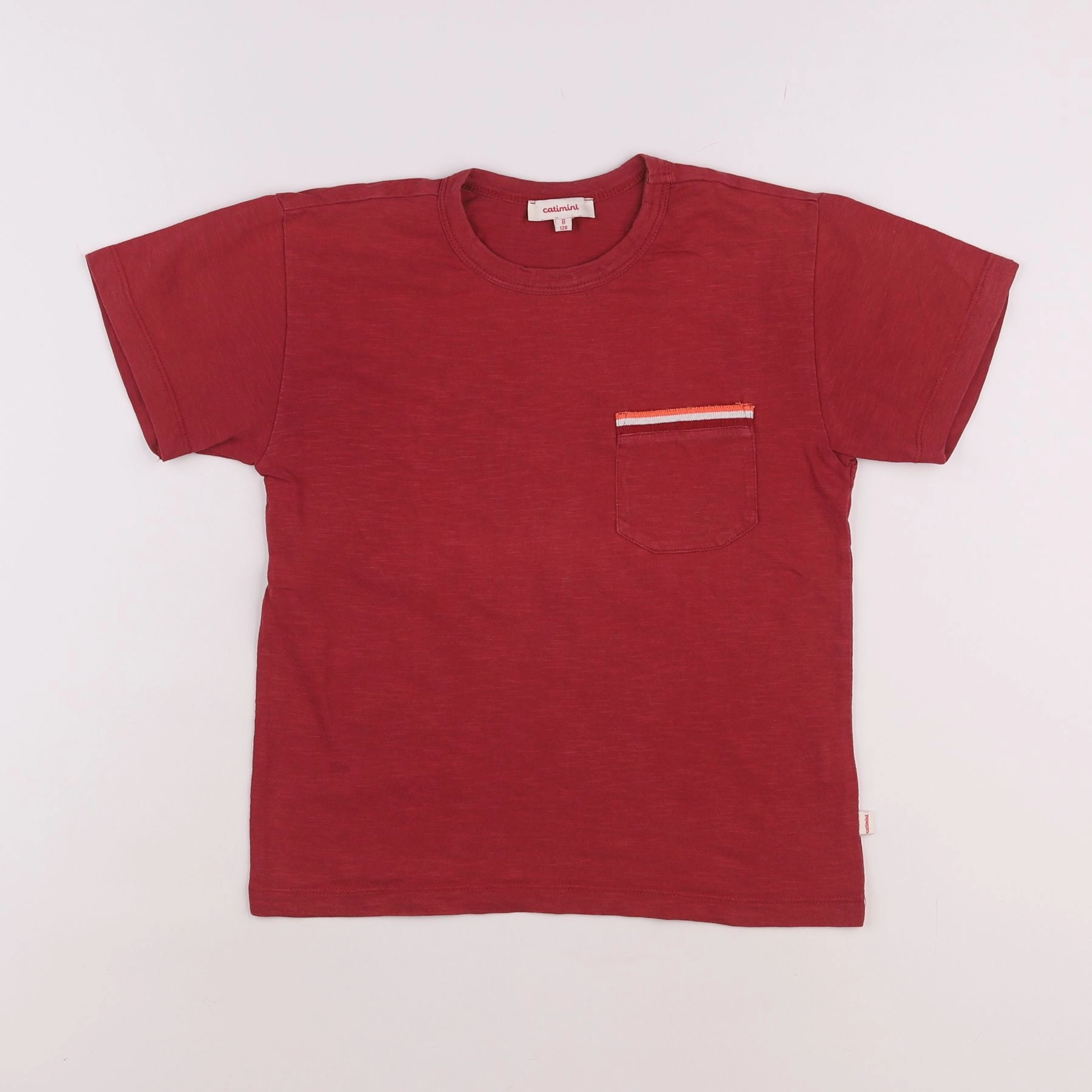 Catimini - tee-shirt rouge - 8 ans
