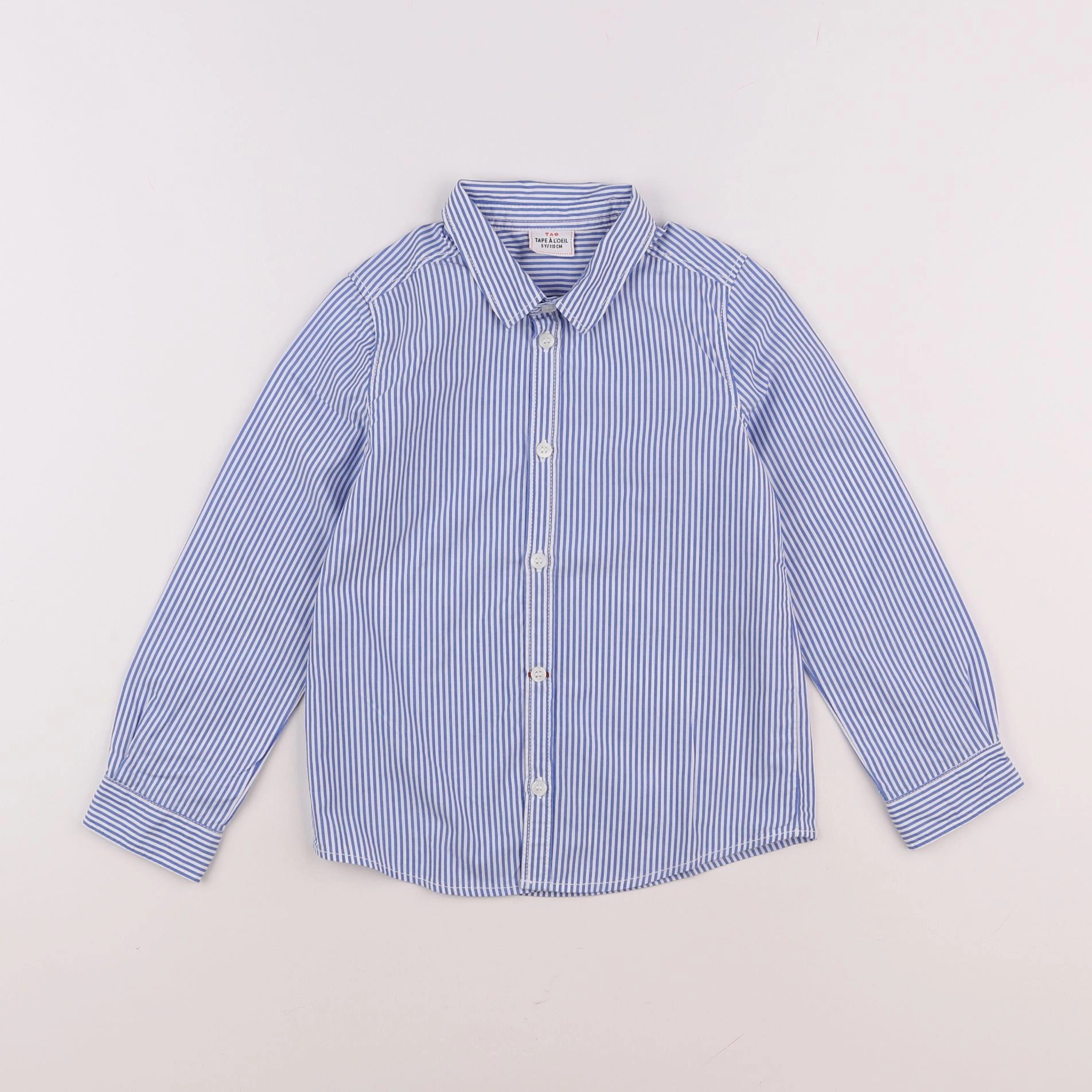 Tape à l'oeil - chemise bleu - 5 ans