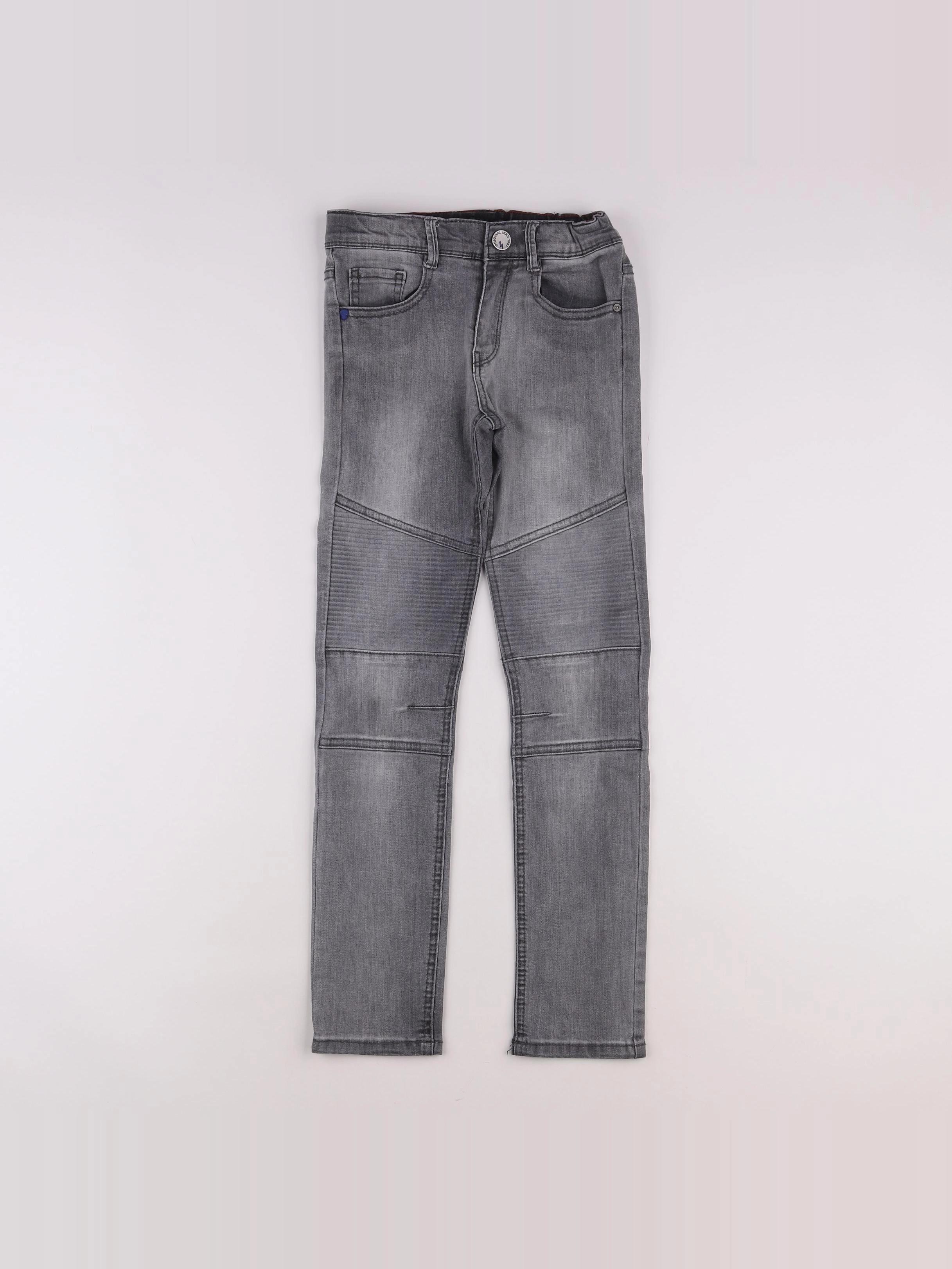 IKKS - jean gris - 10 ans