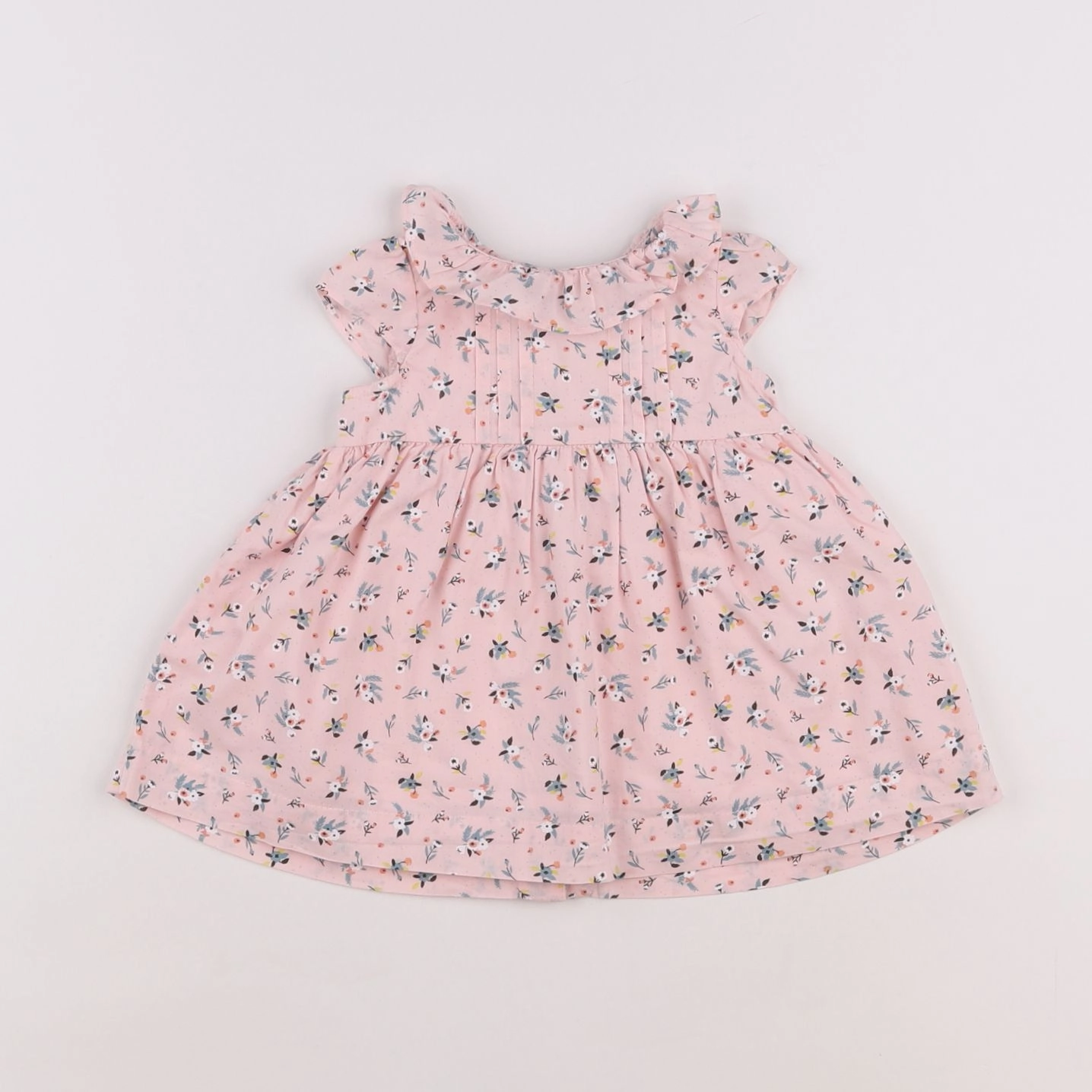 Vertbaudet - robe rose - 3 mois