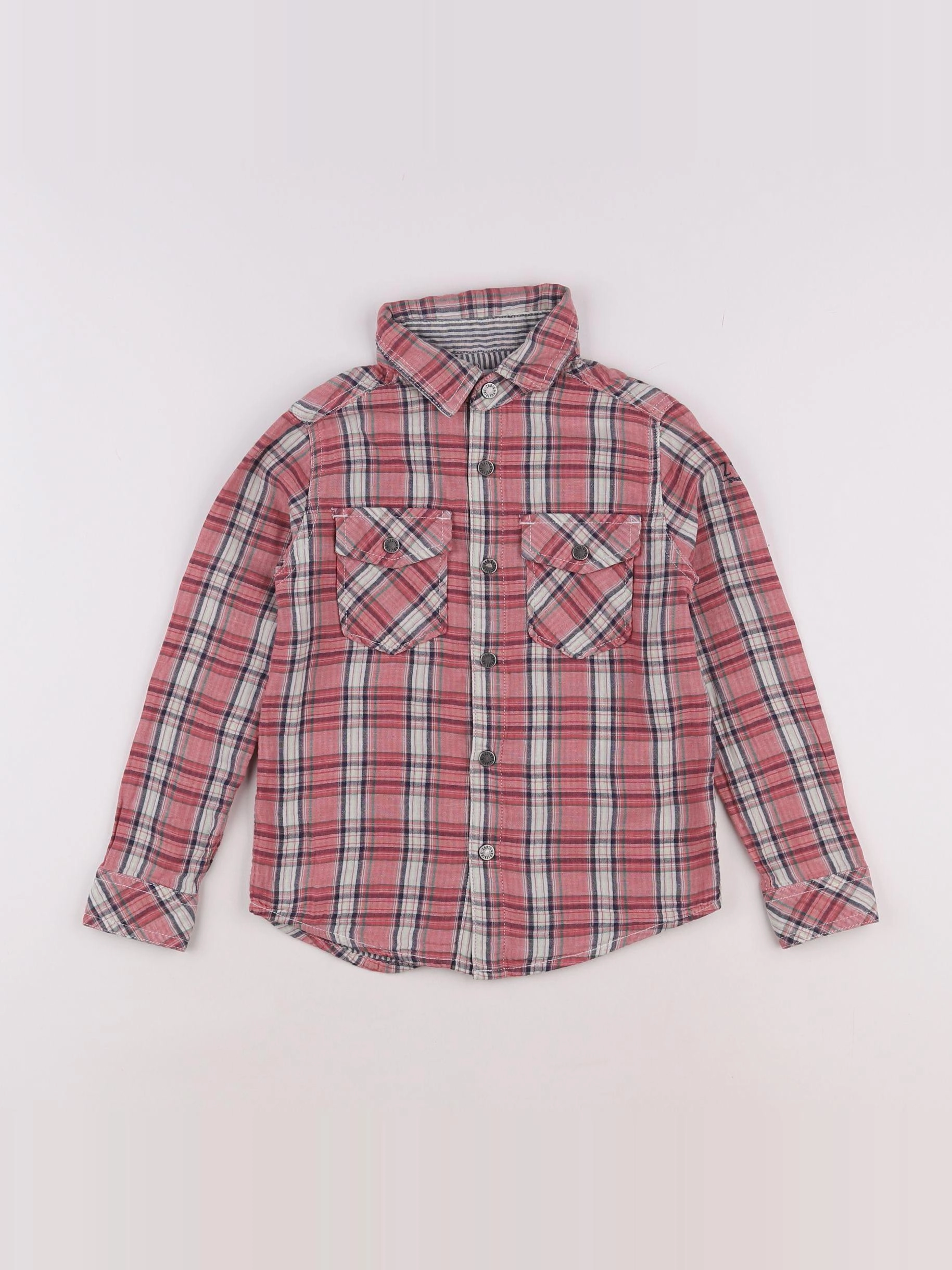 Zadig & Voltaire - chemise rouge - 6 ans