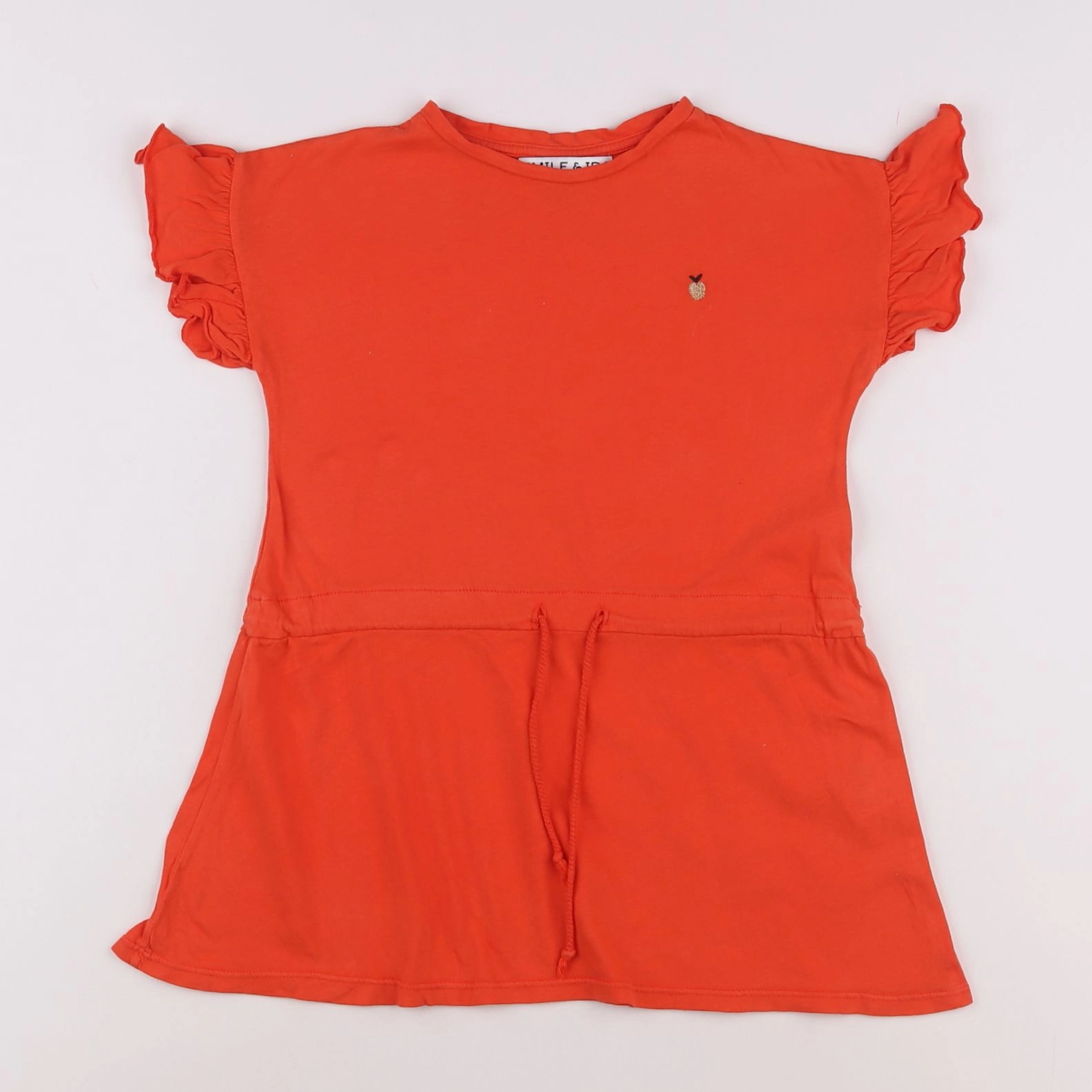 Emile et Ida - robe rouge - 3 ans