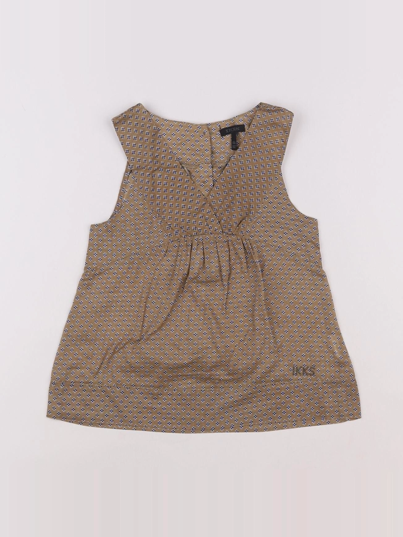 IKKS - blouse marron - 4 ans