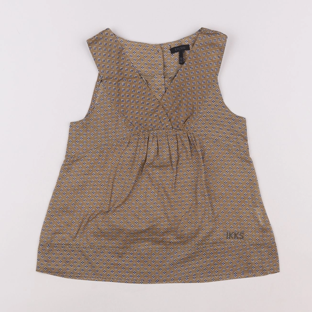 IKKS - blouse marron - 4 ans