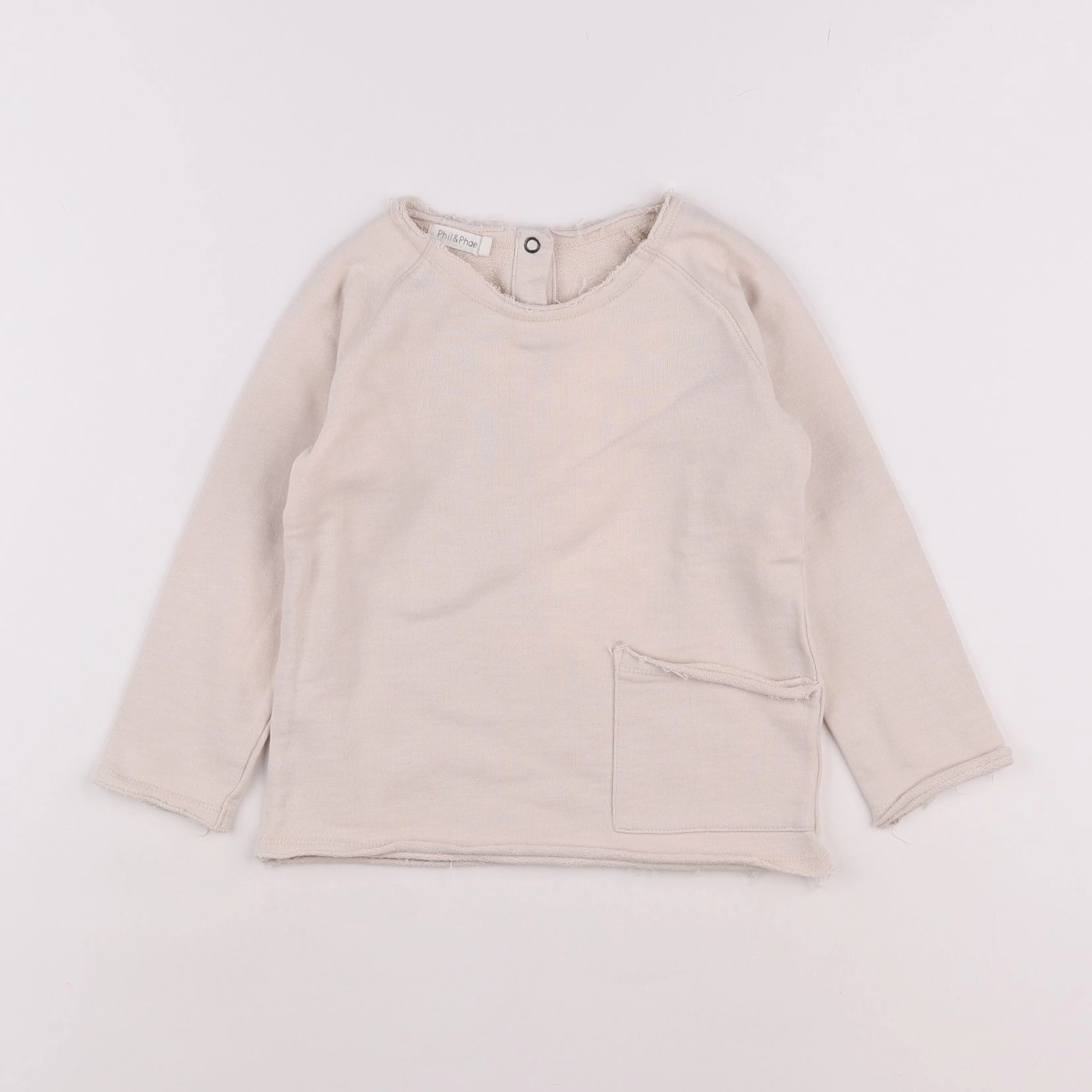 Phil & Phae - sweat beige - 4 ans