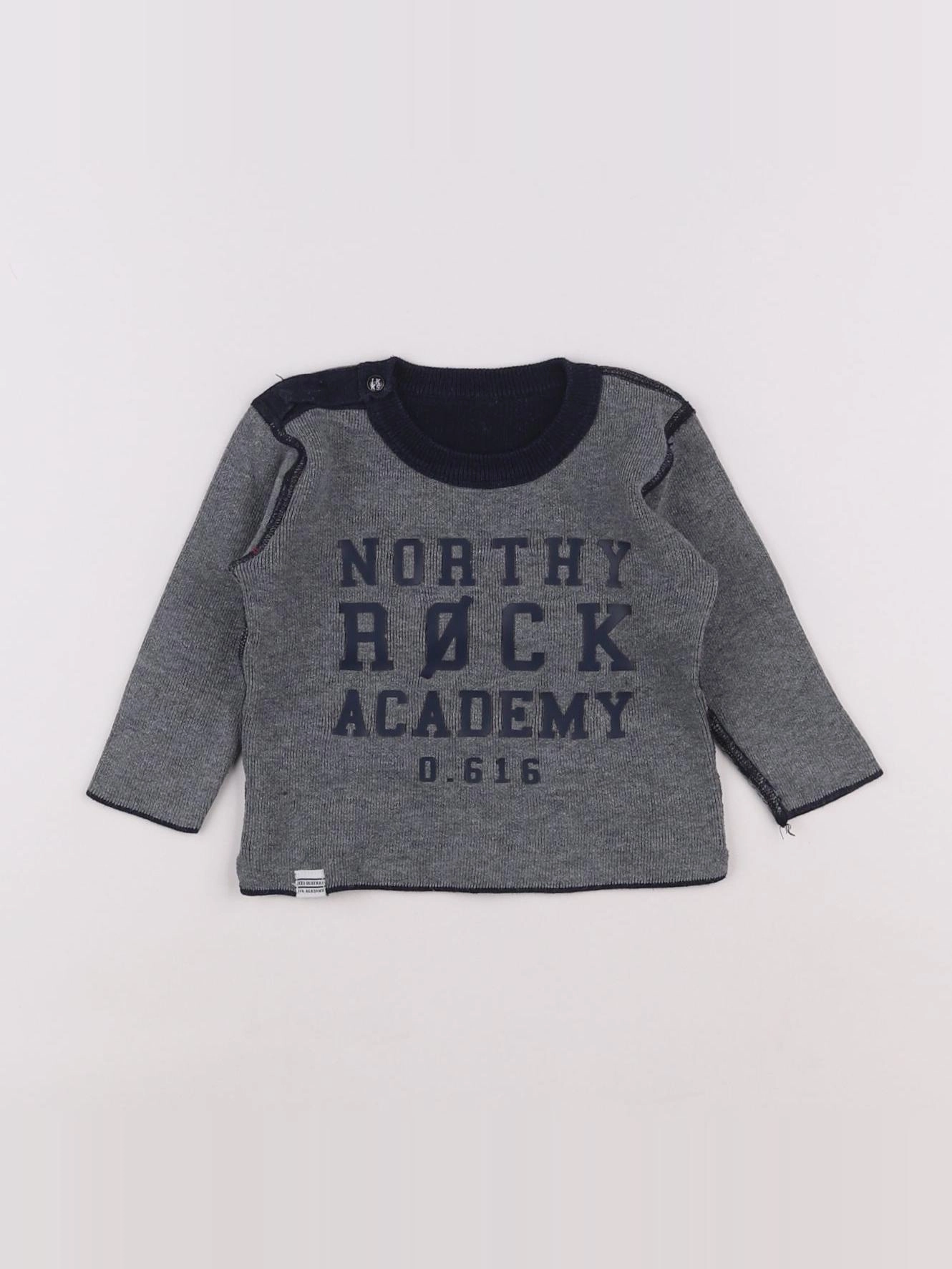 IKKS - pull bleu - 6 mois