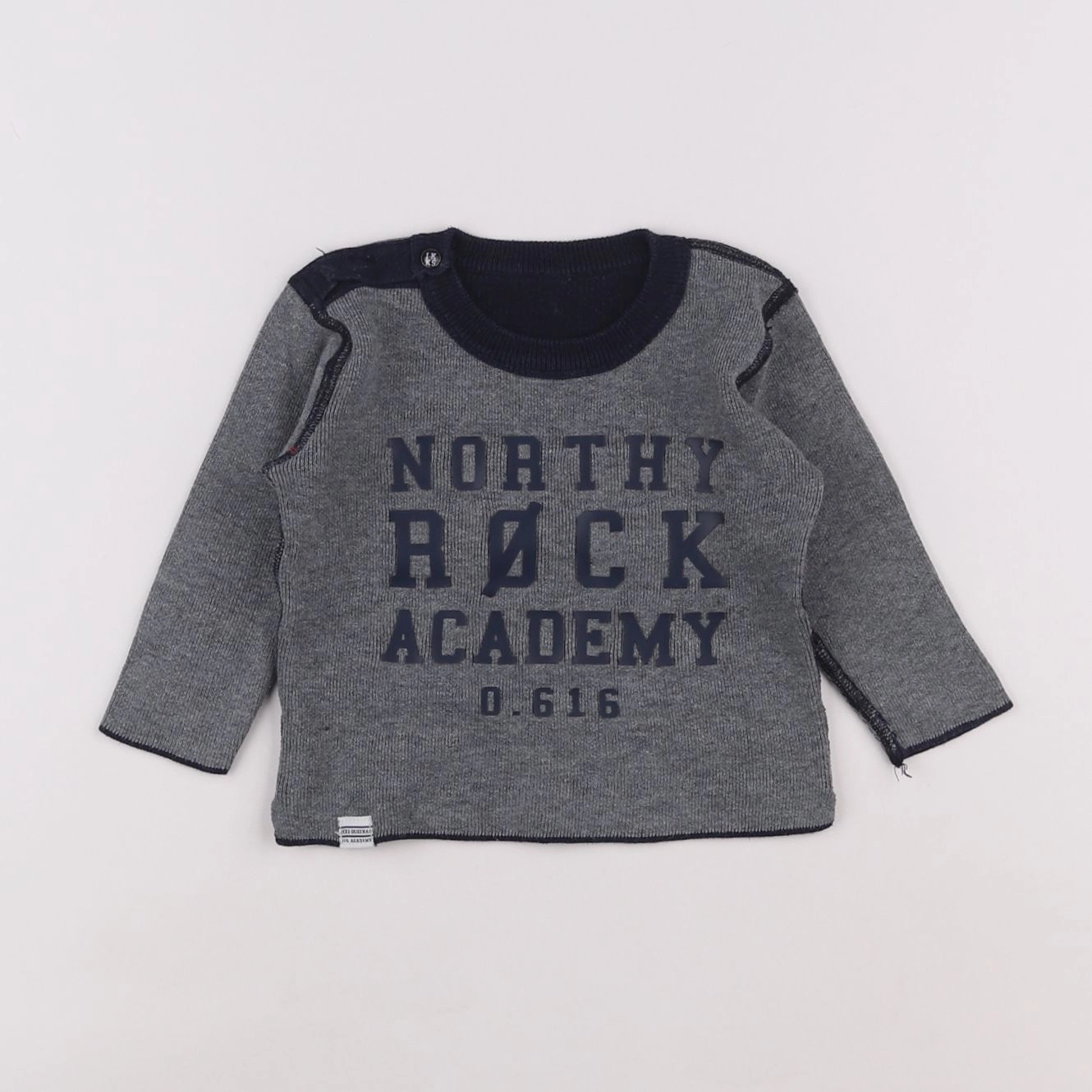 IKKS - pull bleu - 6 mois