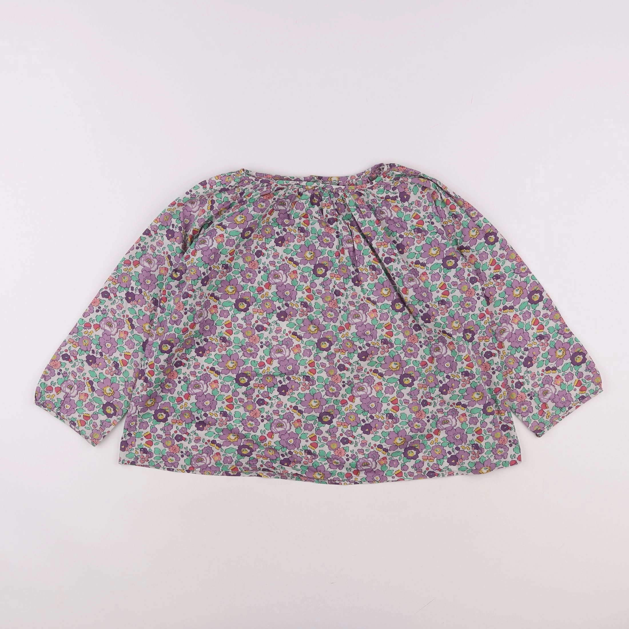 Bonton - blouse violet - 8 ans