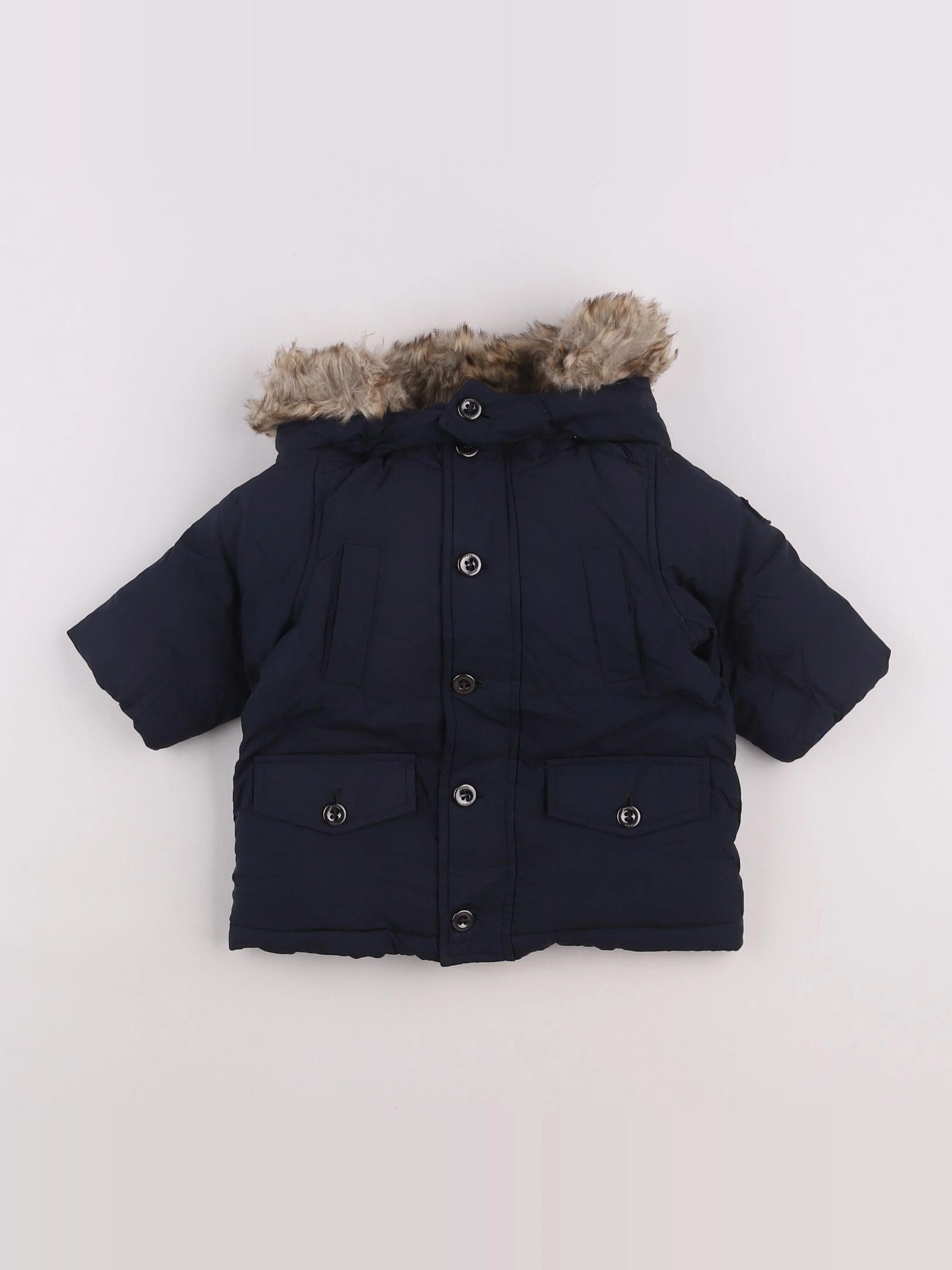 Jacadi - parka bleu - 6 mois