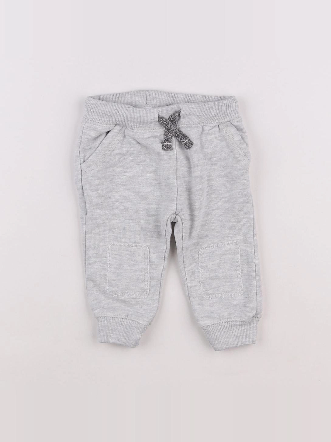 Zara - jogging gris - 6/9 mois