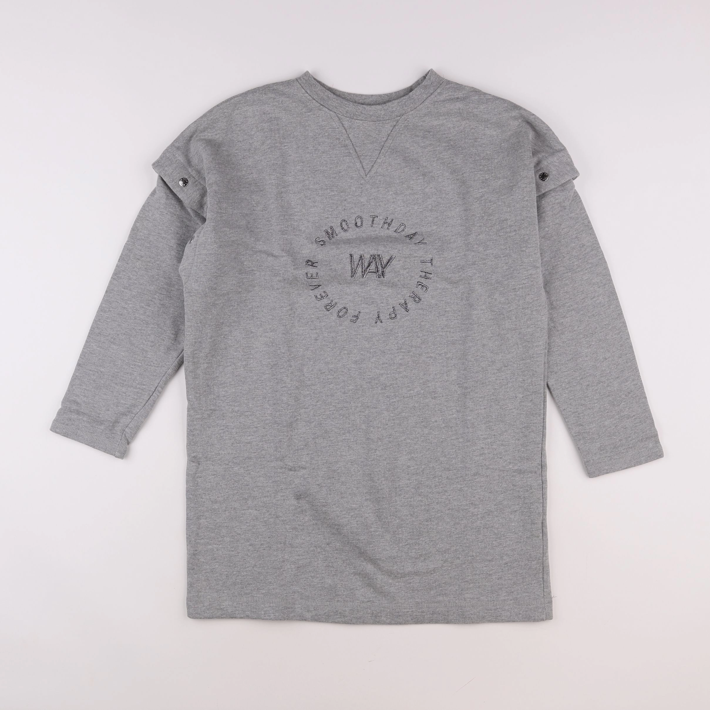 IKKS - robe gris - 12 ans