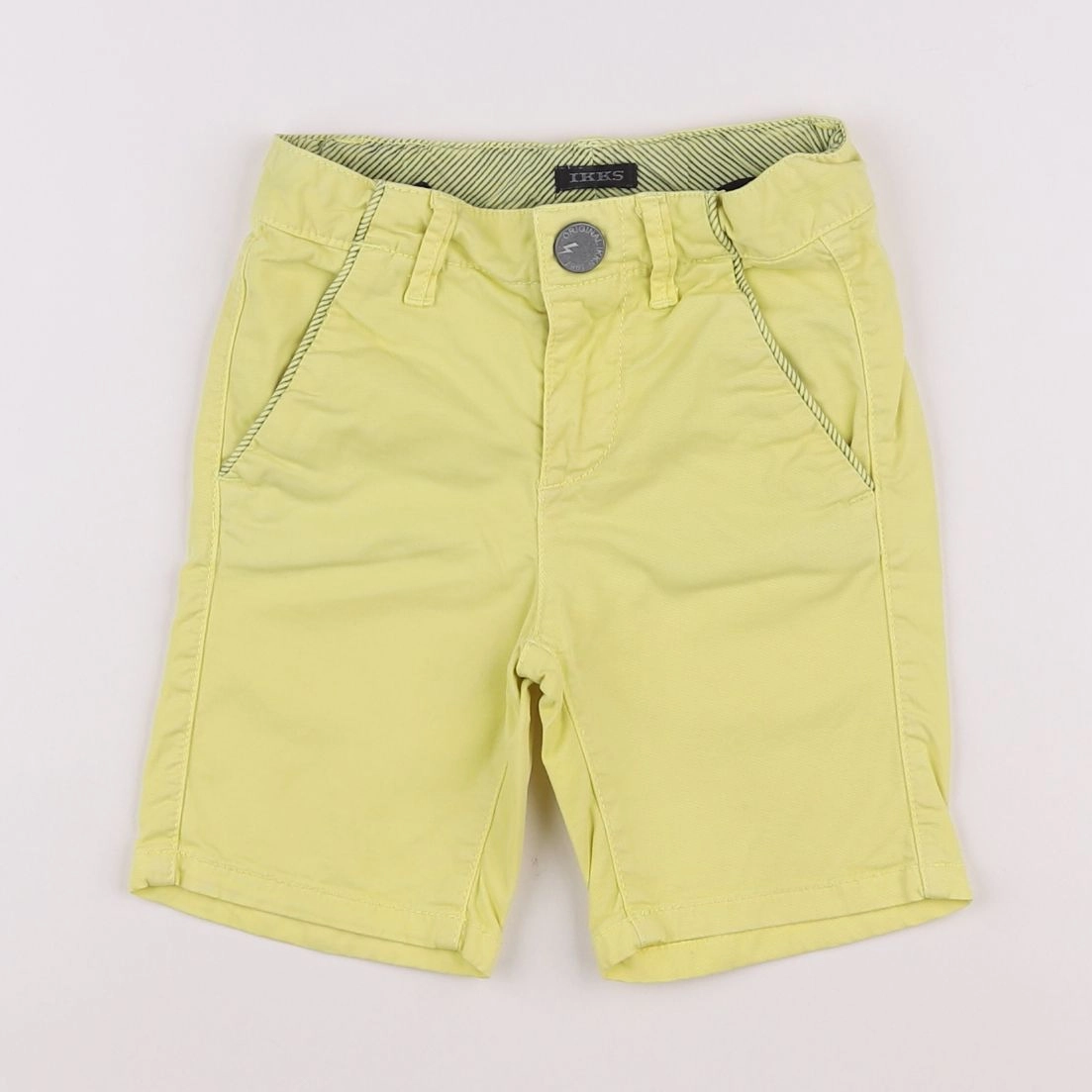 IKKS - short jaune - 3 ans