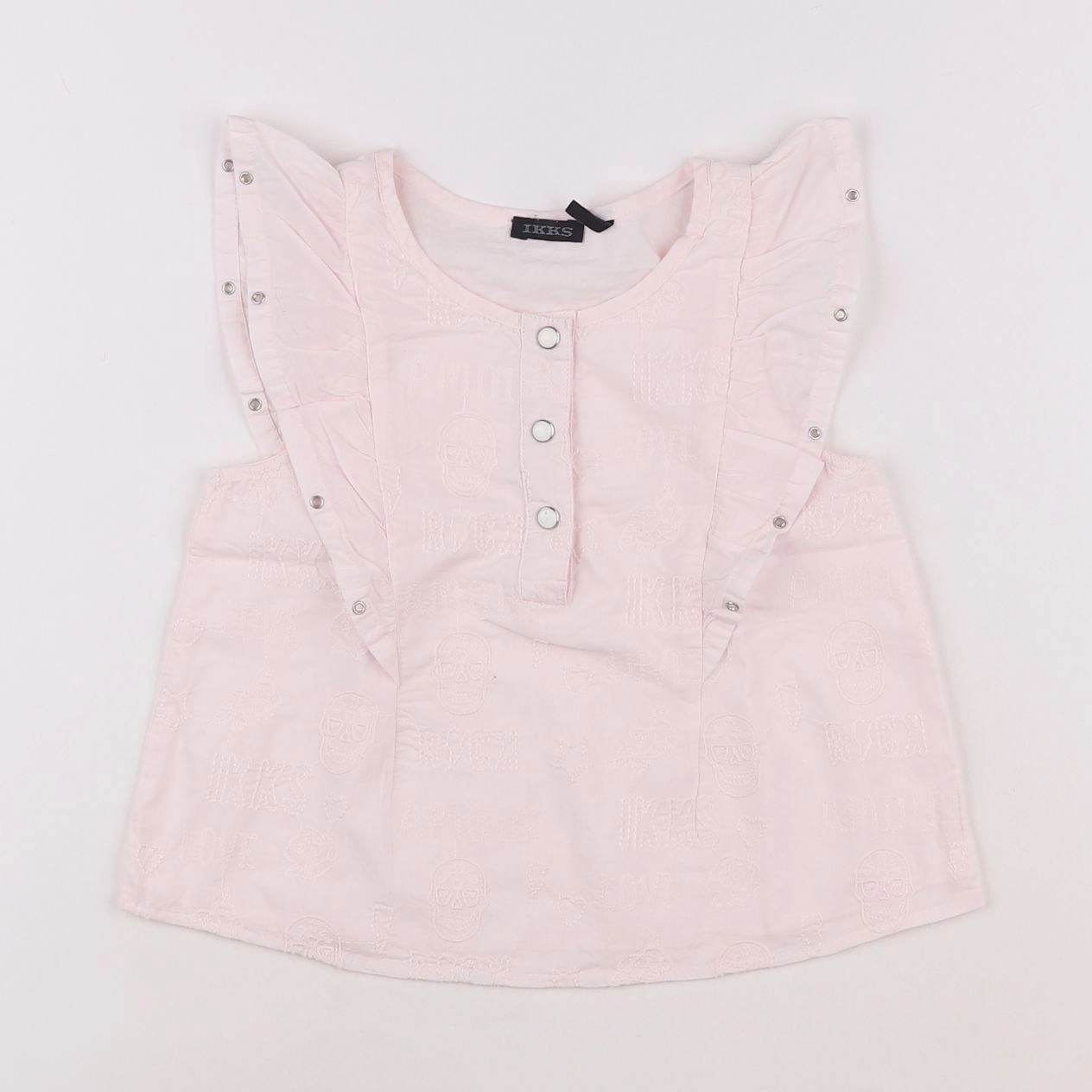 IKKS - blouse rose - 4 ans