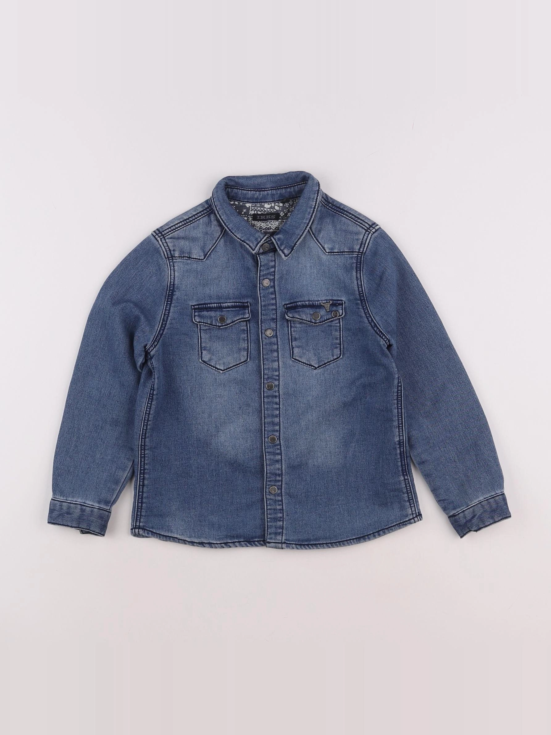 IKKS - veste bleu - 4 ans
