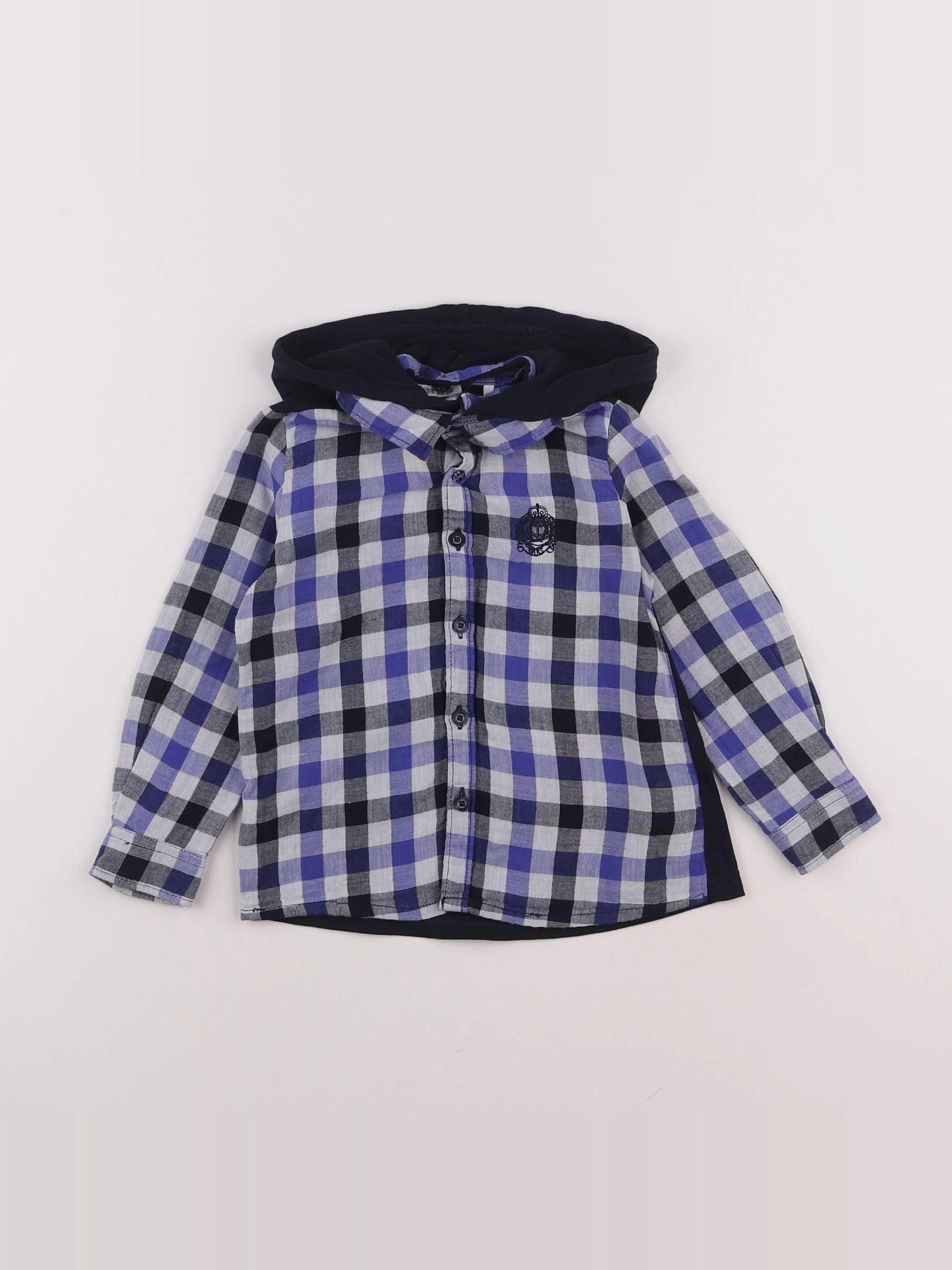 IKKS - chemise imprimé au dos bleu - 2 ans