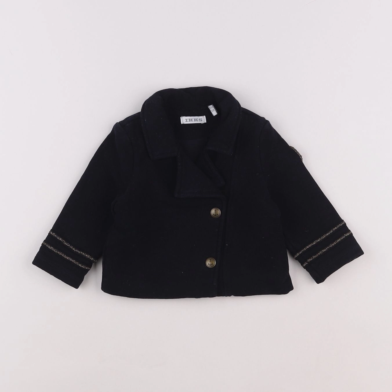 IKKS - veste bleu - 6 mois