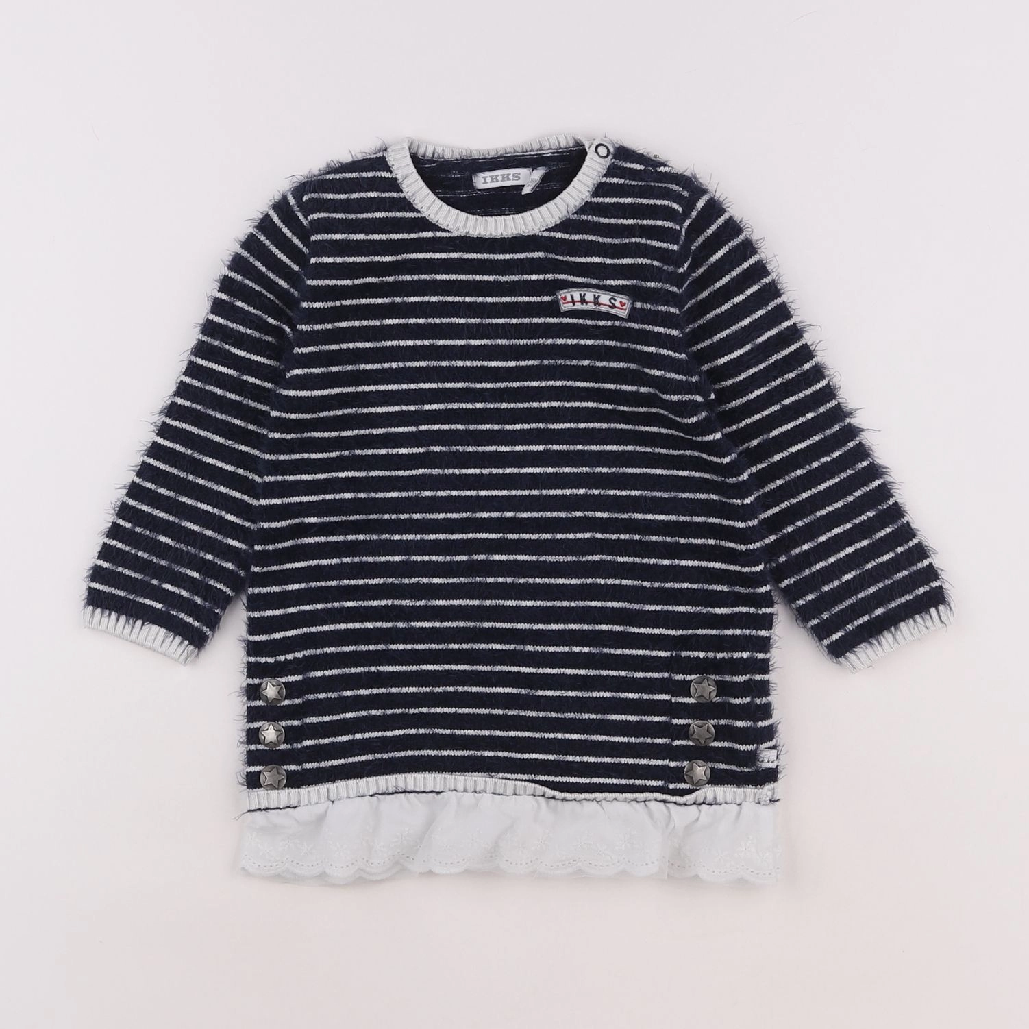 IKKS - robe bleu - 18 mois