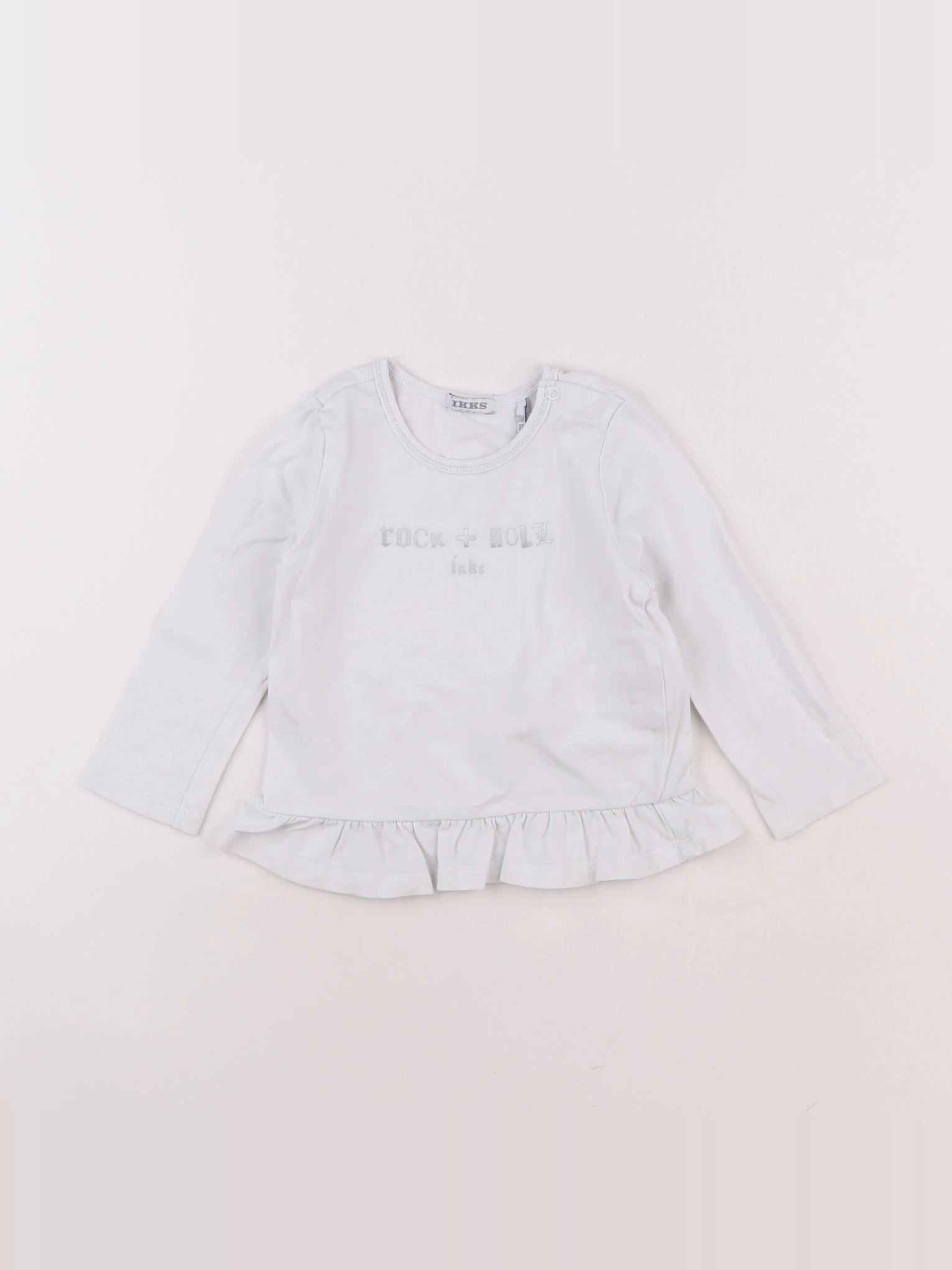 IKKS - tee-shirt blanc - 18 mois