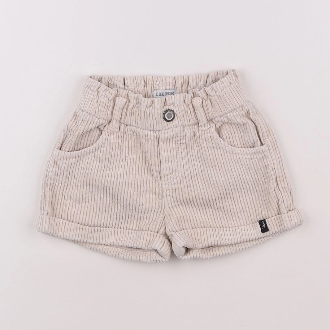 IKKS - short beige - 18 mois