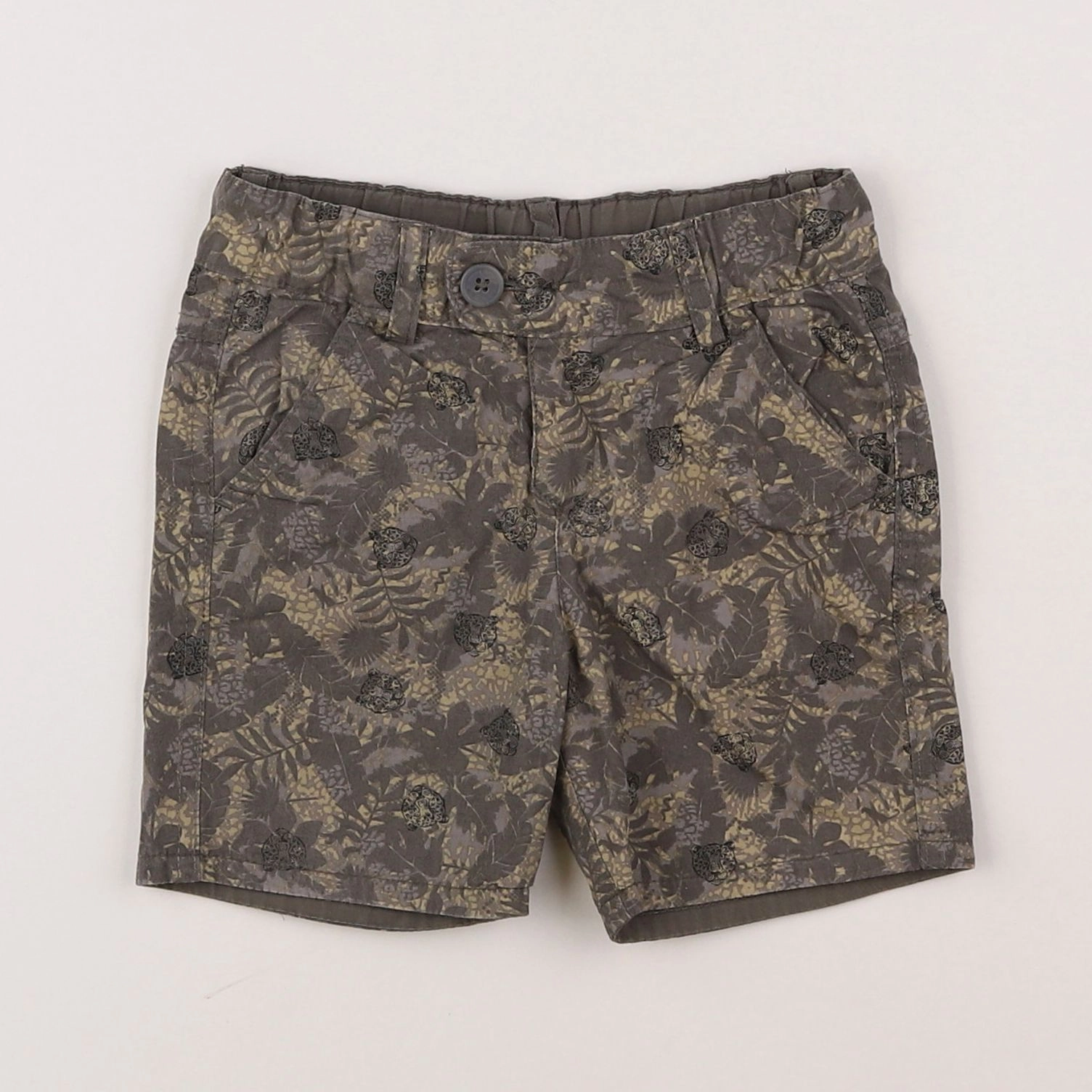 IKKS - short réversible vert - 18 mois