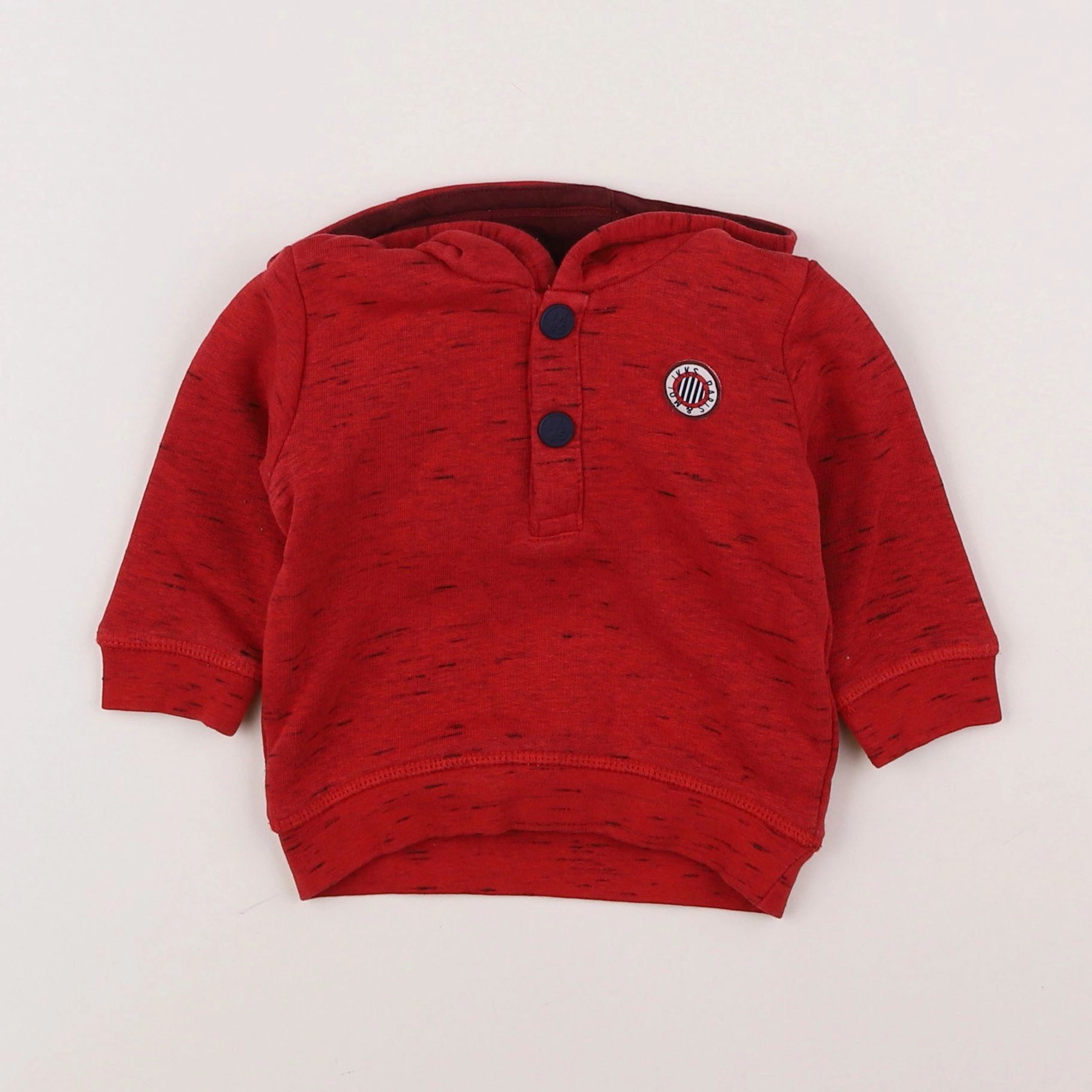 IKKS - sweat imprimé au dos rouge - 6 mois
