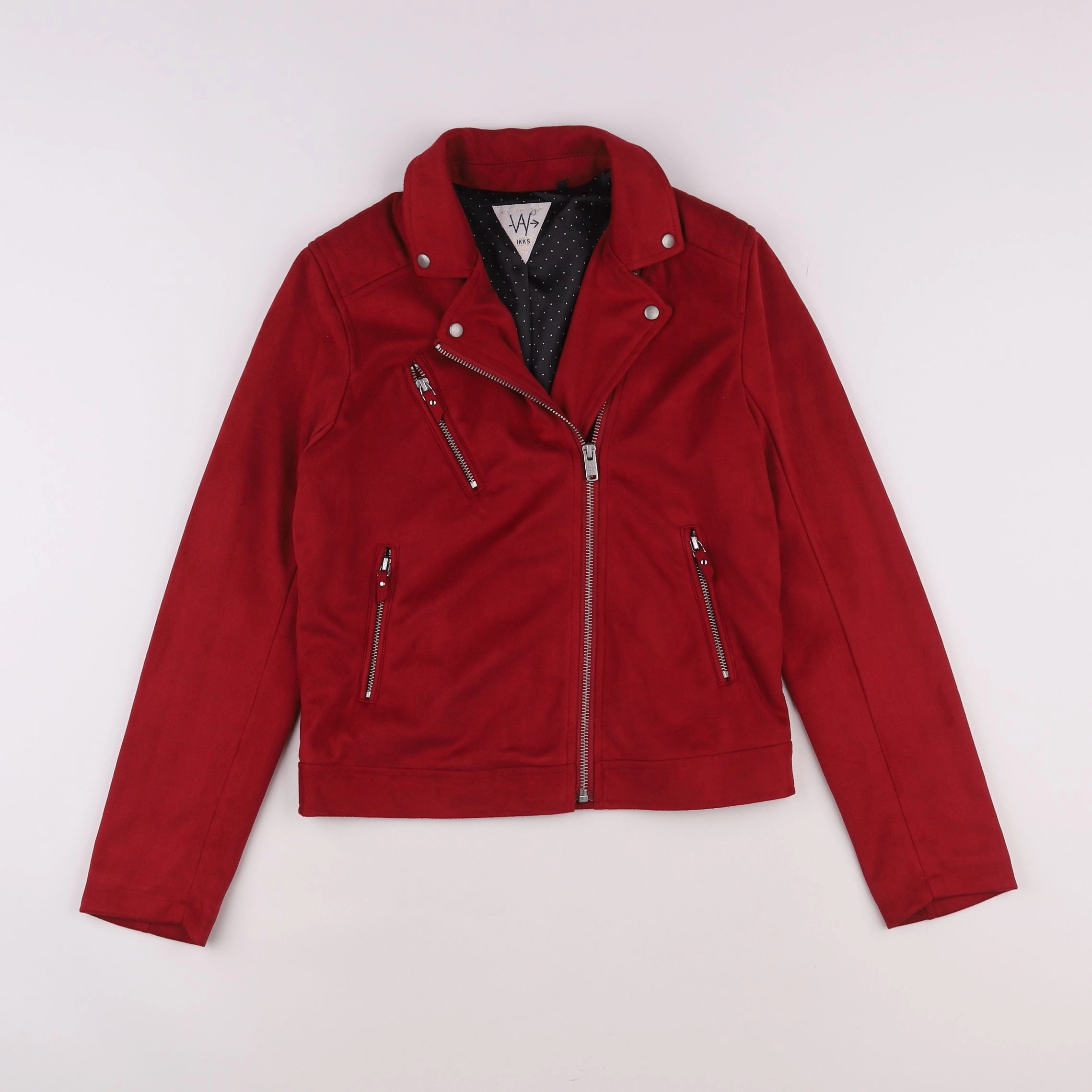 IKKS - veste rouge - 12 ans