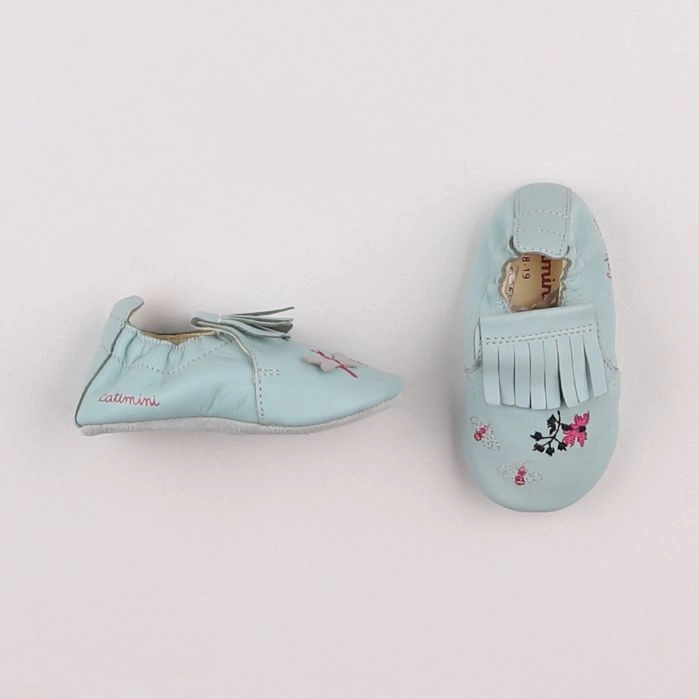 Catimini - chaussons vert - pointure 18/19